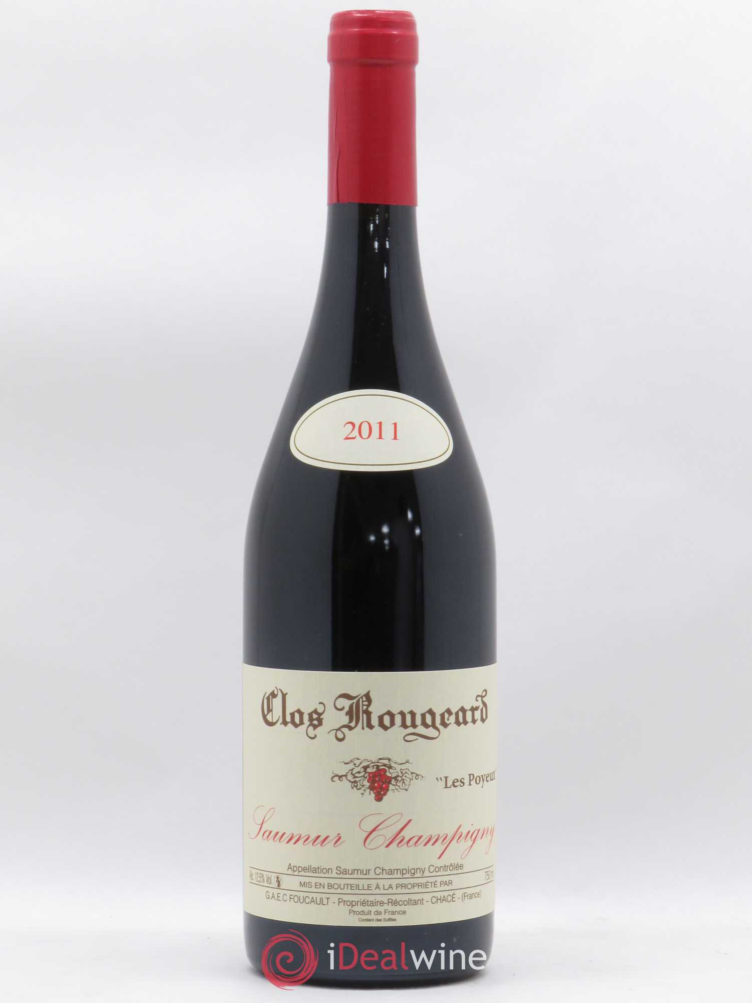 Saumur-Champigny Les Poyeux Clos Rougeard 2011 - Lot de 1 bouteille - 0