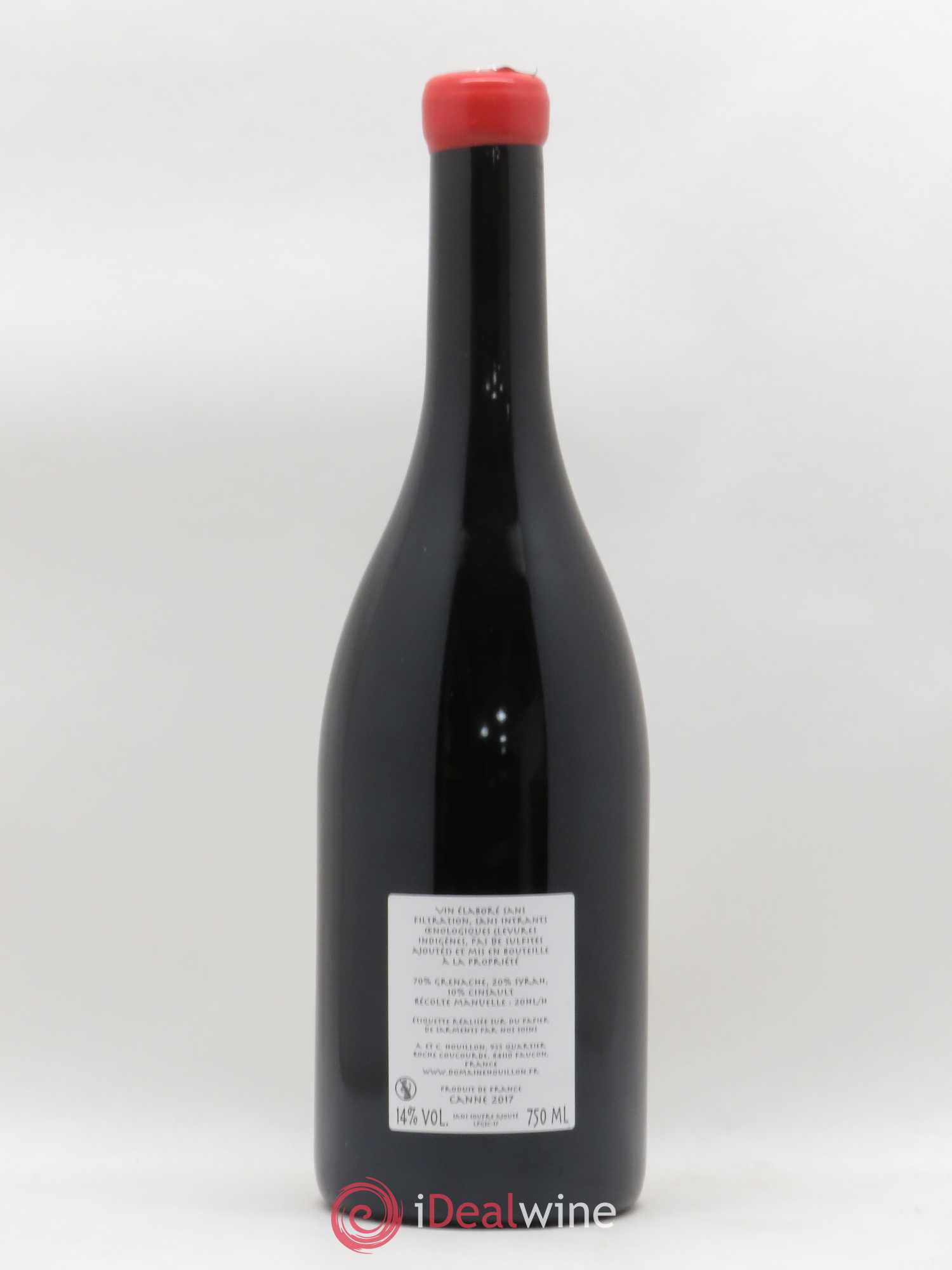 Côtes-du-Rhône Canne Aurélien et Charlotte Houillon 2017 - Lot de 1 bouteille - 1