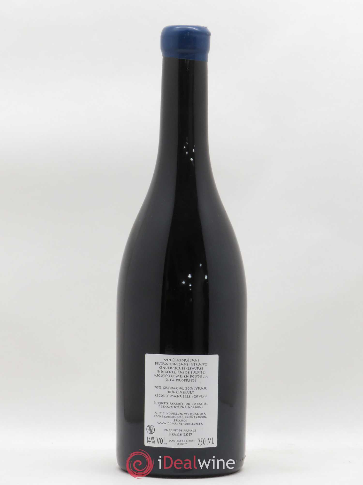 Côtes-du-Rhône Presse Aurélien et Charlotte Houillon 2017 - Lot de 1 bouteille - 1