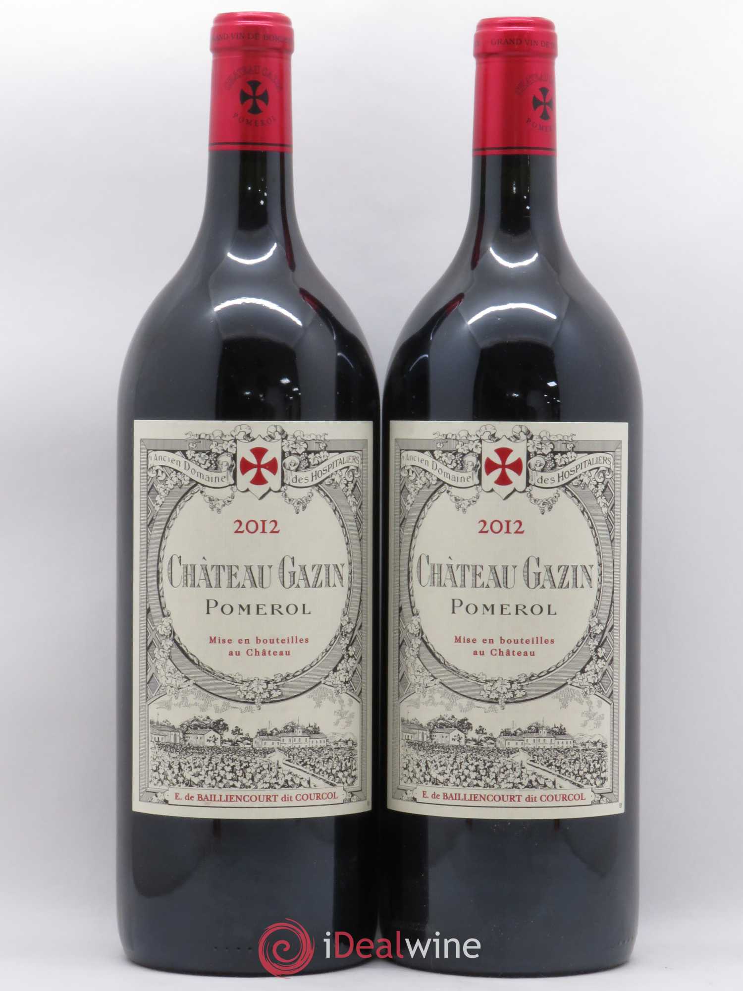 Château Gazin 2012 - Lot de 2 magnums - 0
