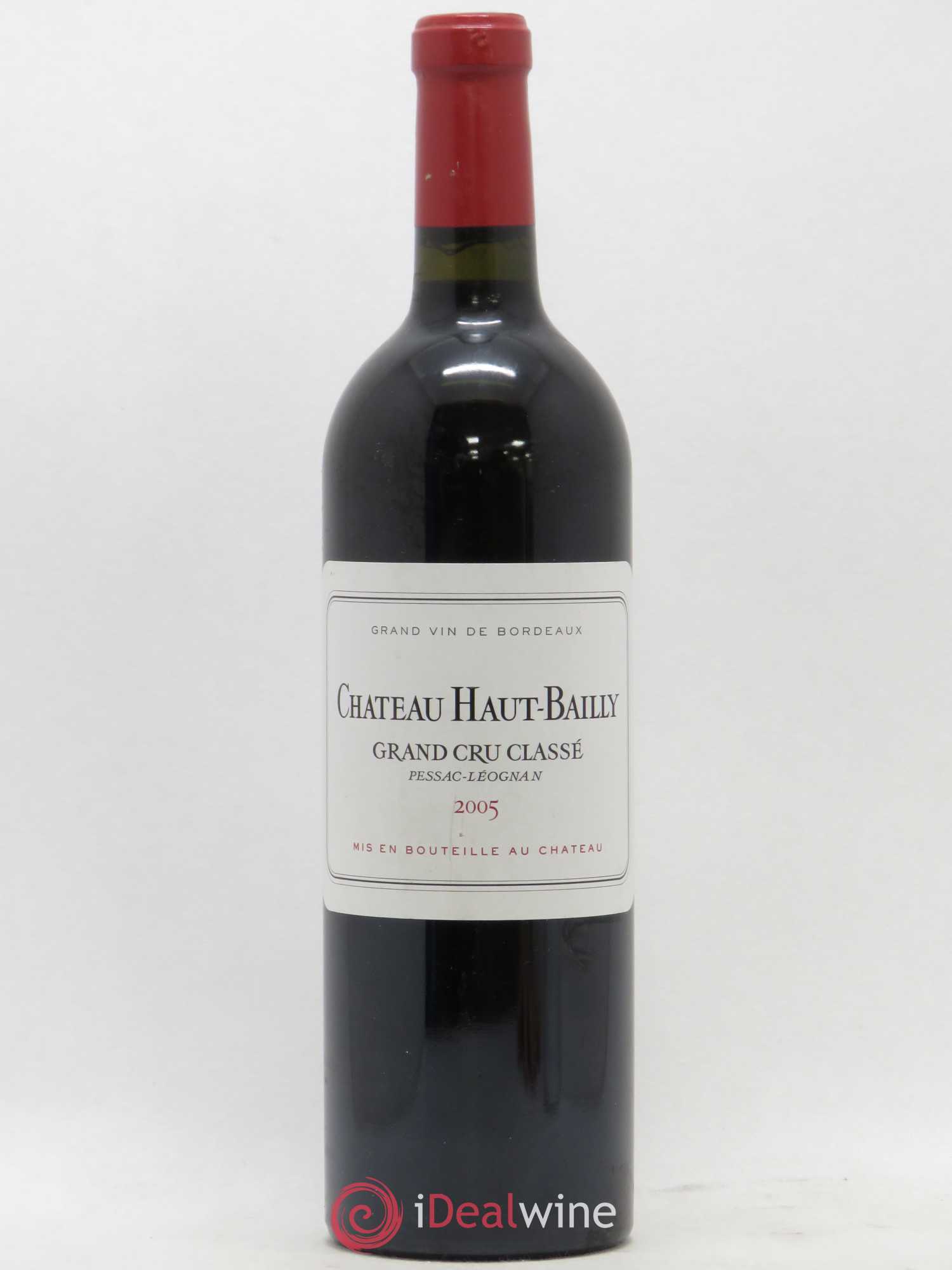 Château Haut-Bailly Cru Classé de Graves 2005 - Lot de 1 bouteille - 0