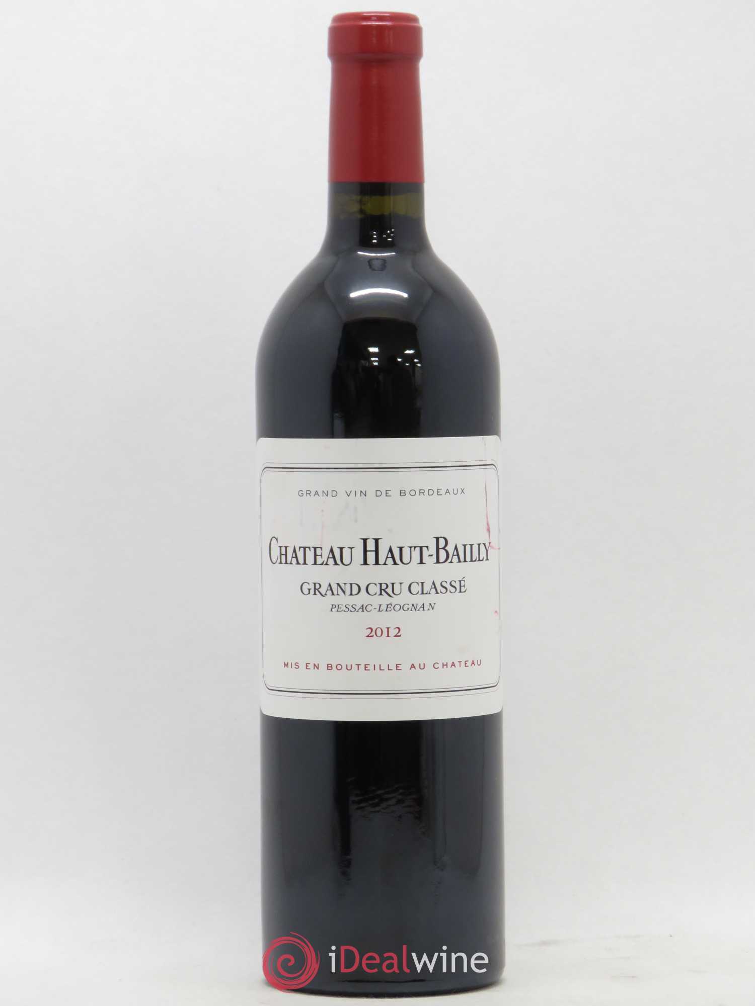 Château Haut-Bailly Cru Classé de Graves 2012 - Lot de 1 bouteille - 0