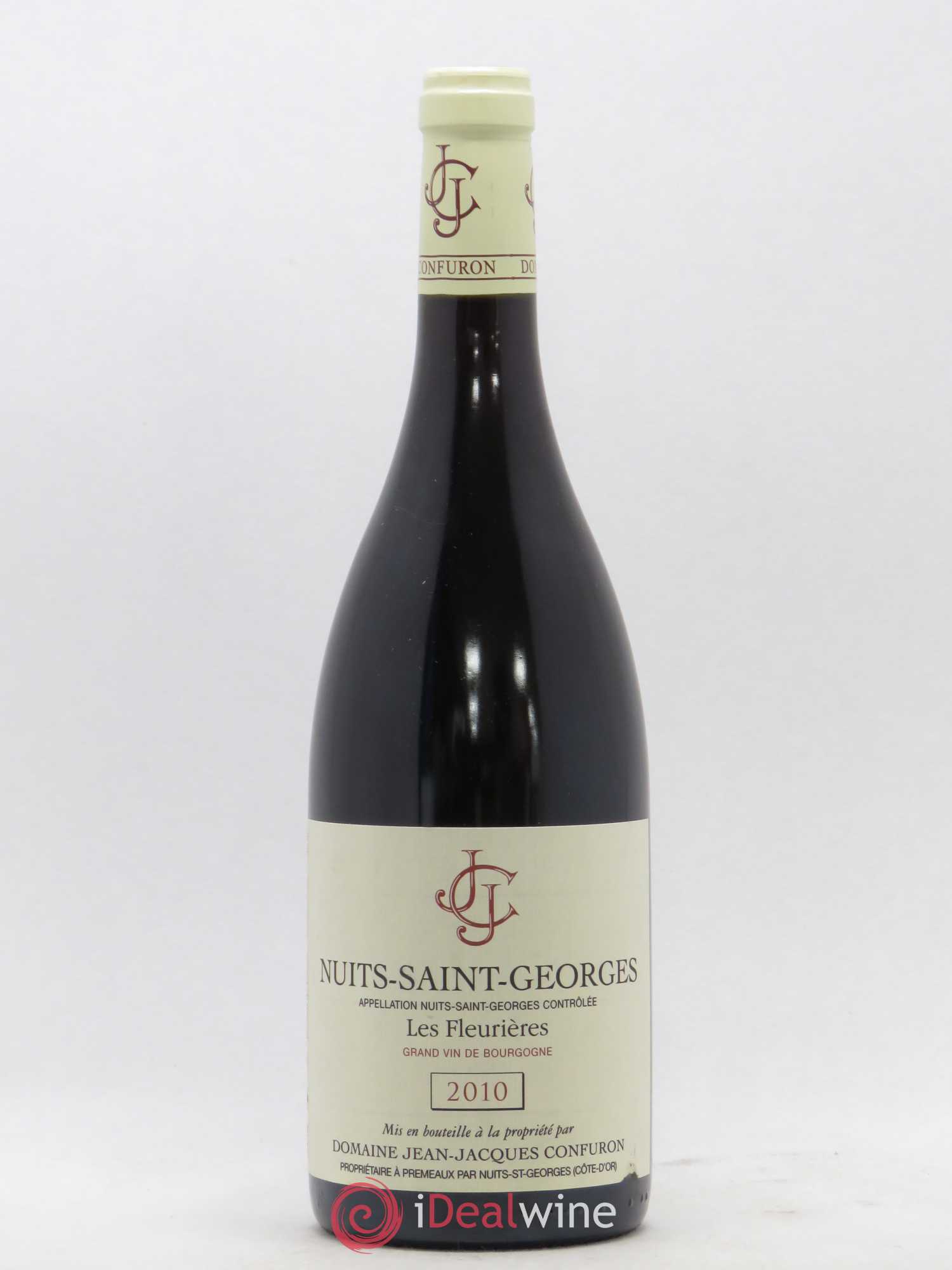 Nuits-Saint-Georges 1er Cru Les Fleuriers Jean Jacques Confuron 2010 - Posten von 1 Flasche - 0