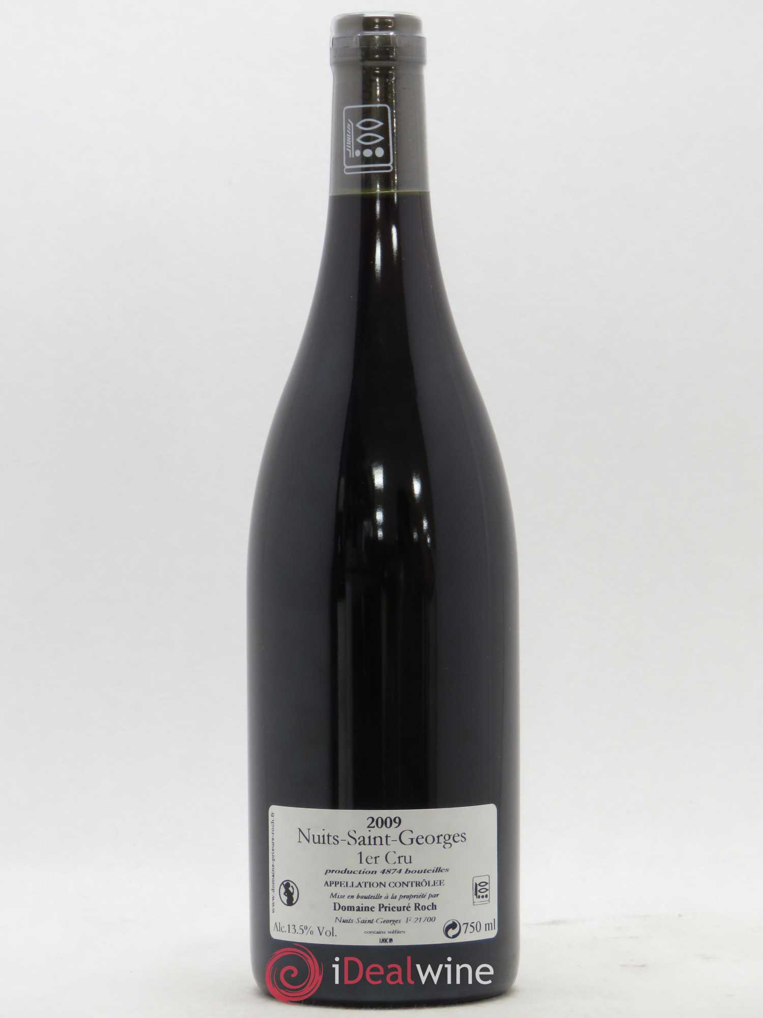 Nuits-Saint-Georges 1er Cru Prieuré Roch 2009 - Lot de 1 bouteille - 1
