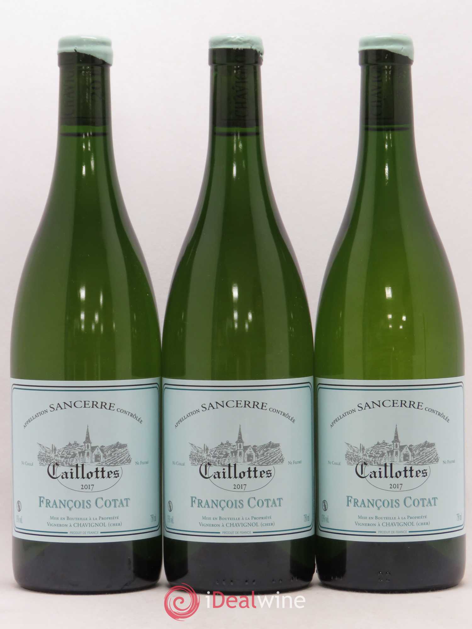 Sancerre Les Caillottes François Cotat 2017 - Lot de 3 bouteilles - 0