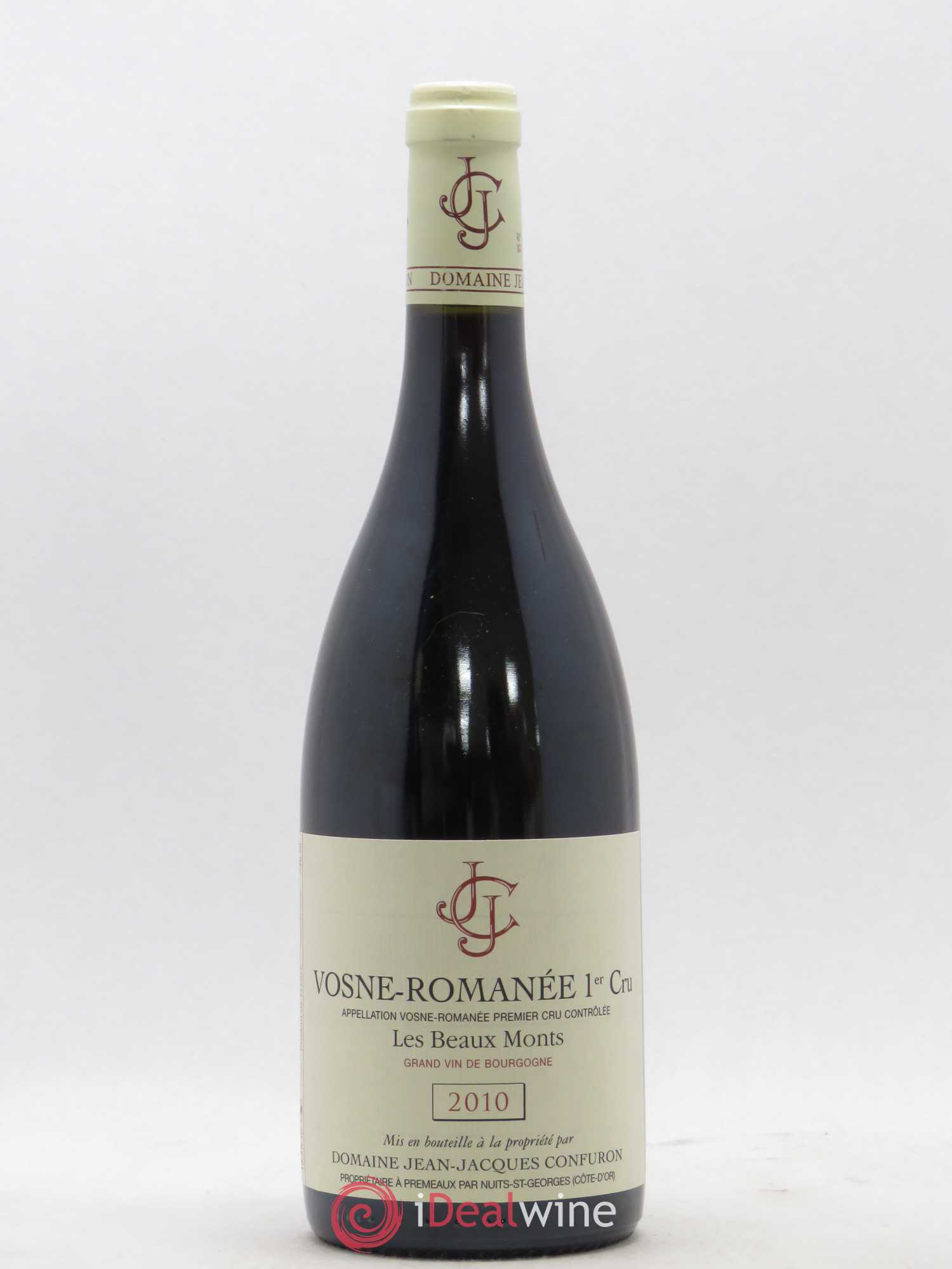Vosne-Romanée 1er Cru Les Beaux Monts Jean-Jacques Confuron 2010 - Lot de 1 bouteille - 0