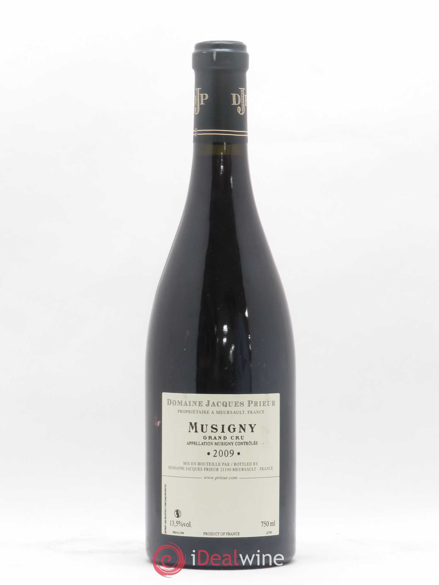Musigny Grand Cru Jacques Prieur (Domaine) 2009 - Lot de 1 bouteille - 1