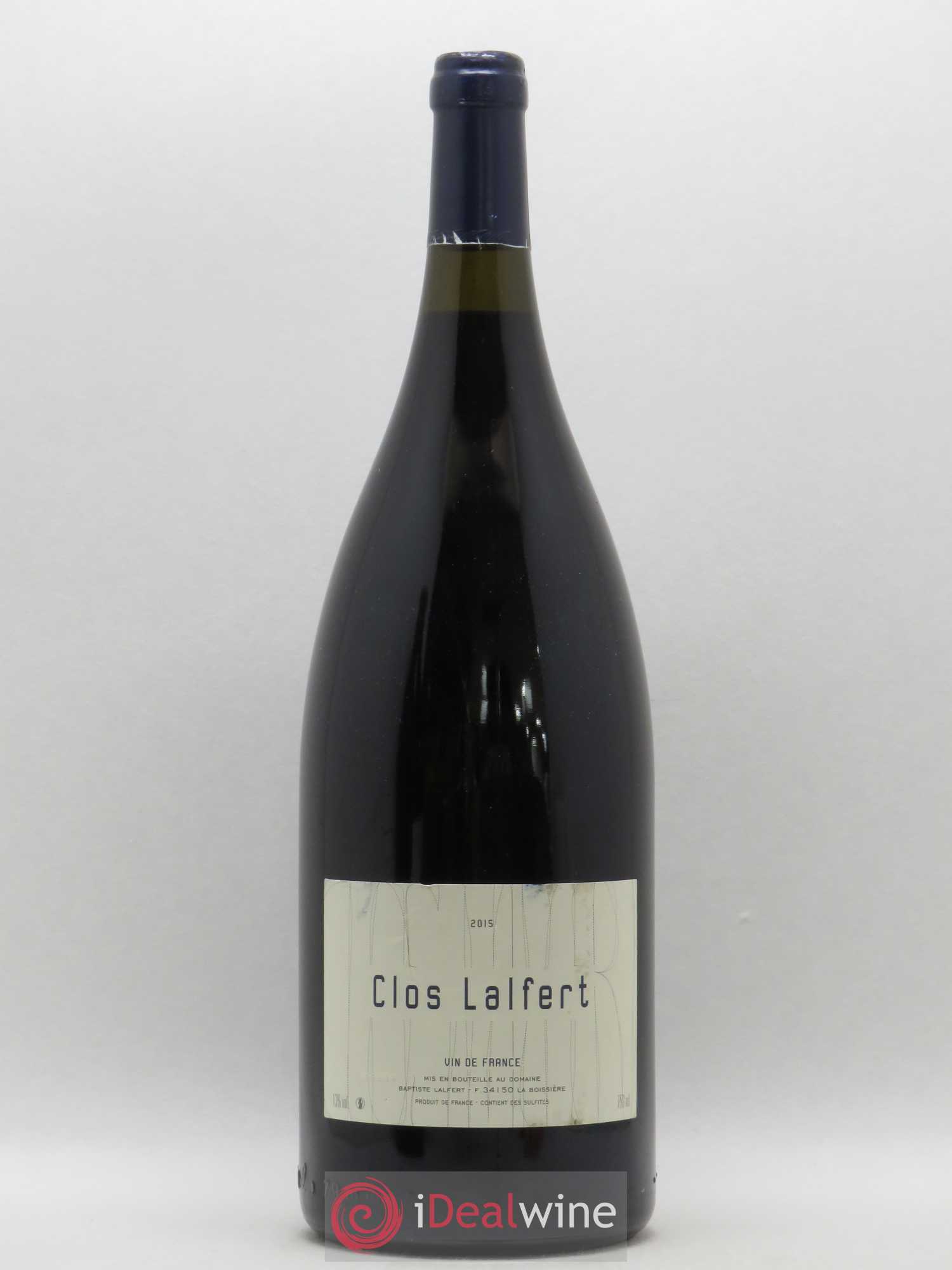 Vin de France Clos Lalfert - Baptiste Lalfert 2015 - Lot de 1 magnum - 0
