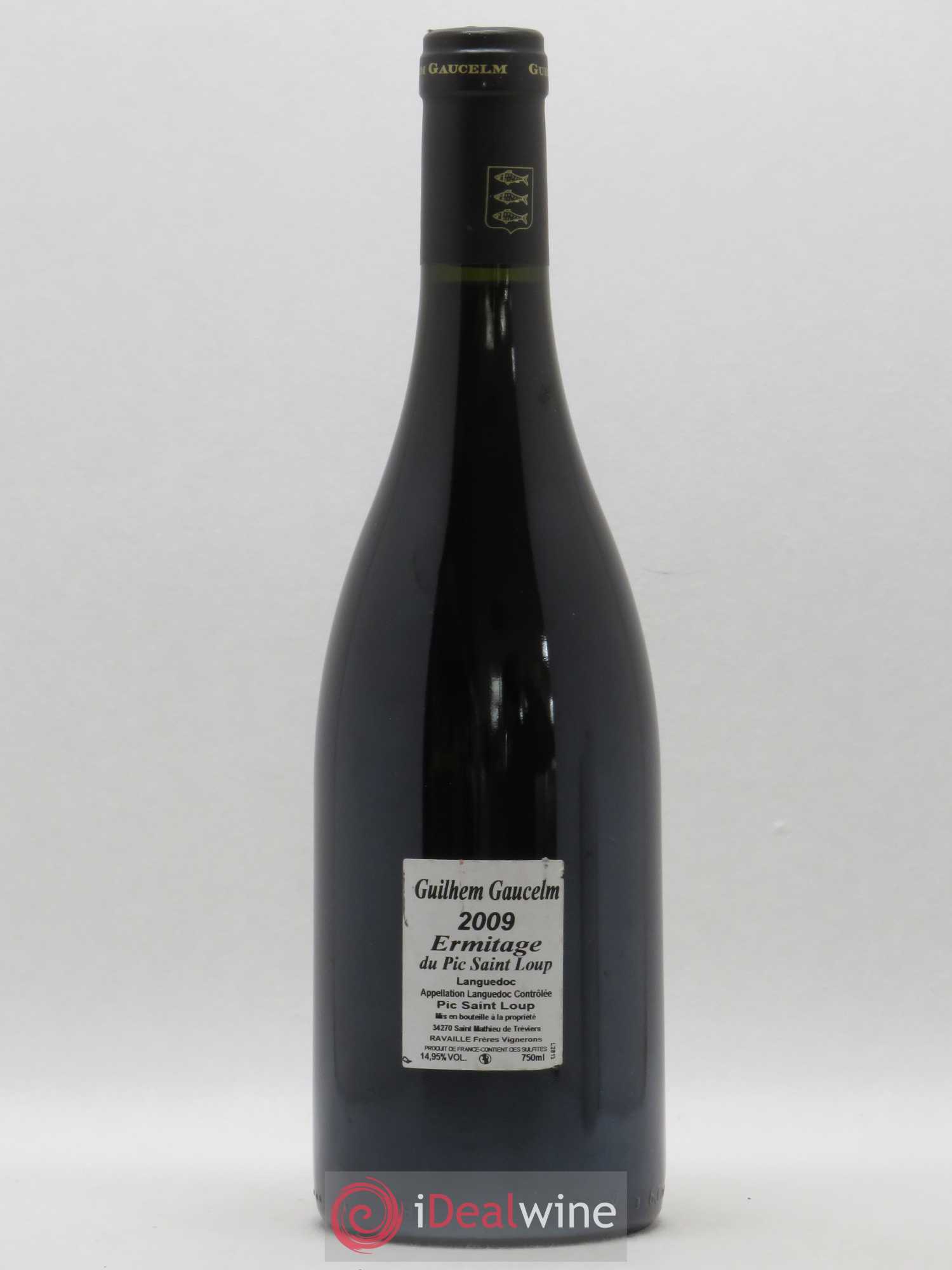 Pic Saint-Loup Héritage du Pic Saint-Loup (anciennement Ermitage) Guilhem Gaucelm 2009 - Lot de 1 bouteille - 1