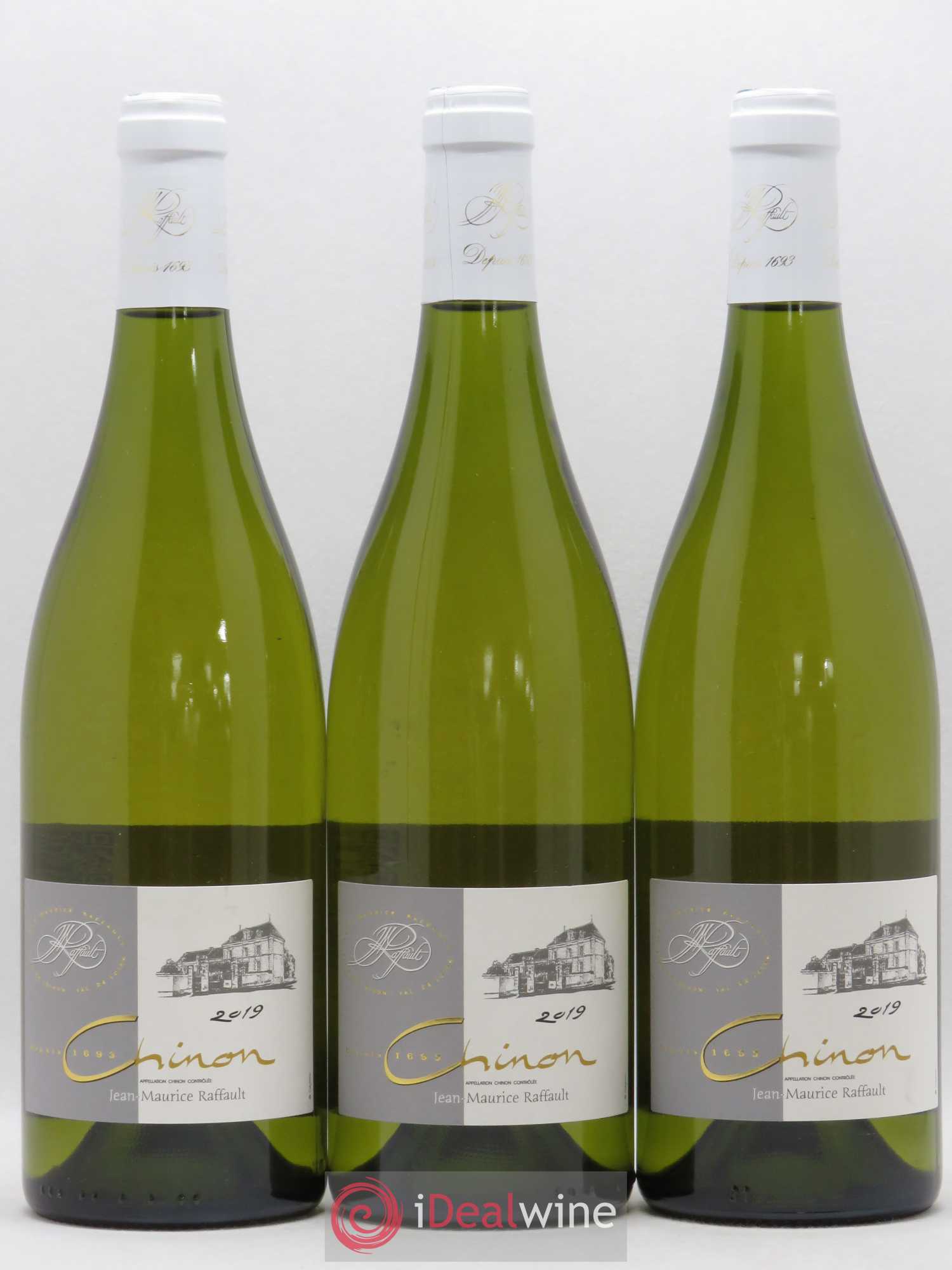 Chinon Jean Maurice Raffault (sans prix de réserve) 2019 - Posten von 3 Flaschen - 0