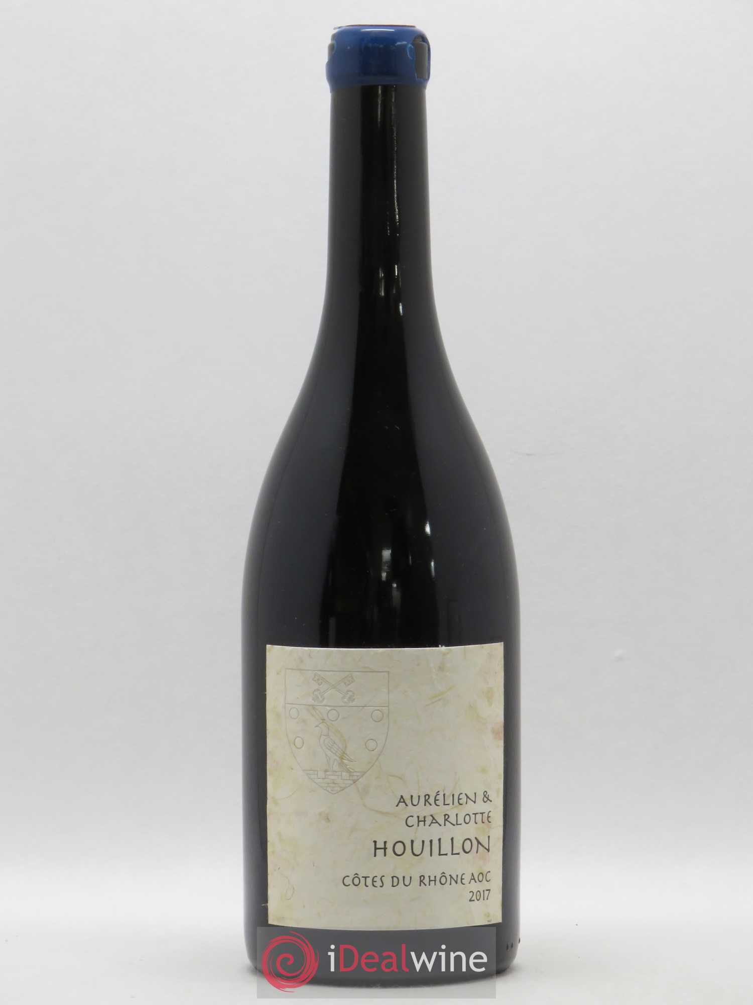 Côtes-du-Rhône Presse Aurélien et Charlotte Houillon 2017 - Lot de 1 bouteille - 0