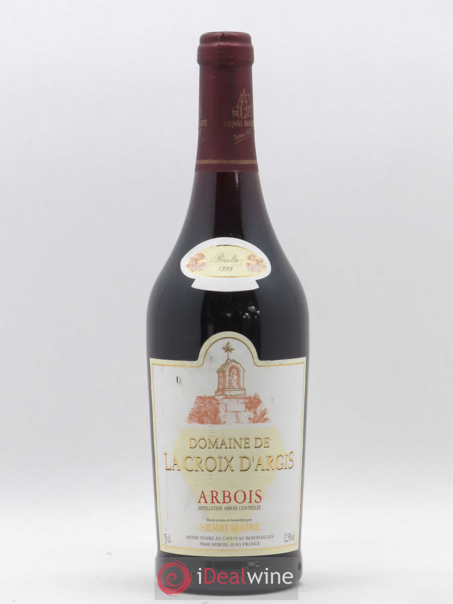 Arbois Henri Maire Domaine de la Croix d'Argis (sans prix de réserve) 1999 - Posten von 1 Flasche - 0