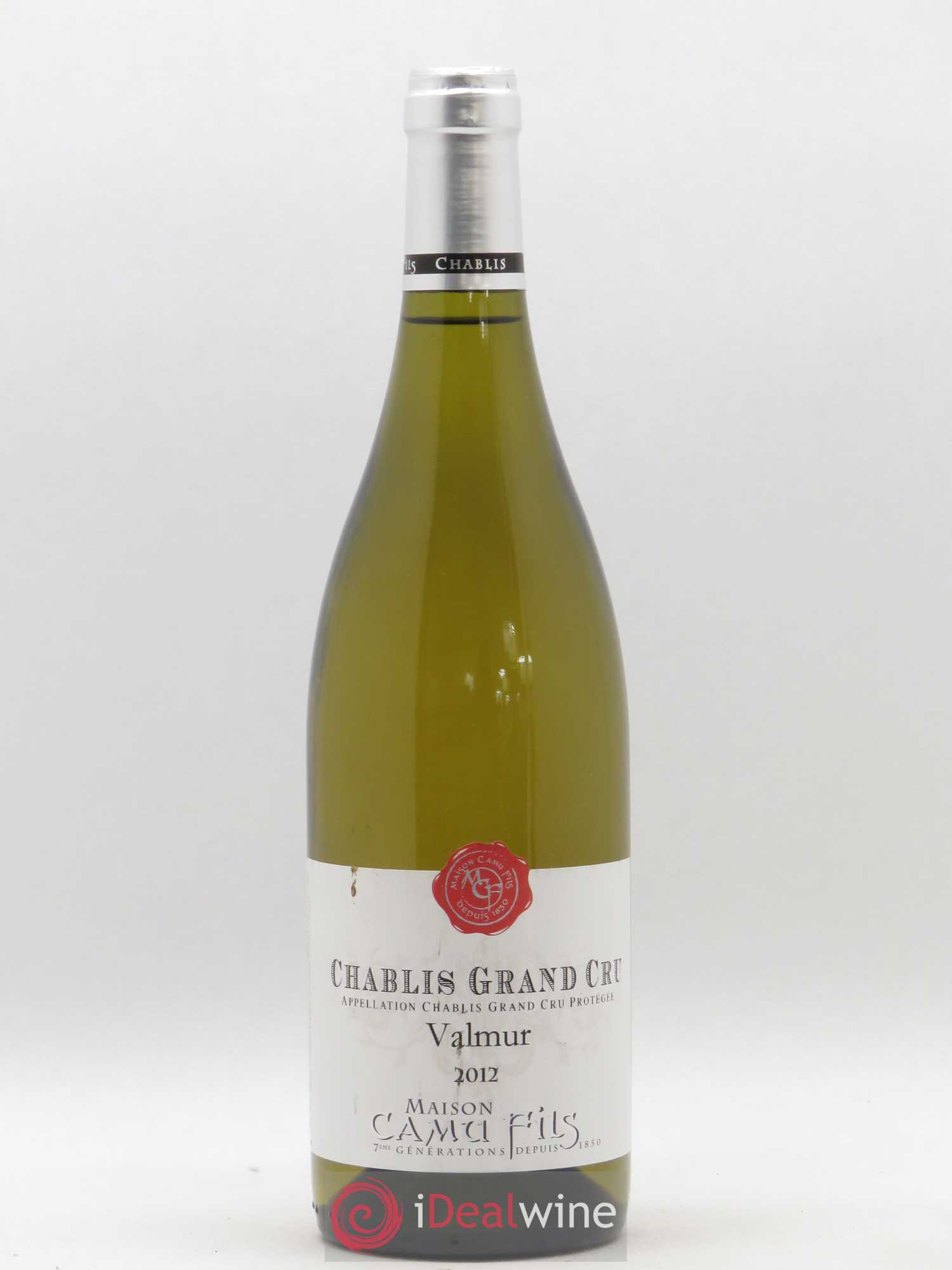 Chablis Grand Cru Valmur Camu Fils 2012 - Posten von 1 Flasche - 0