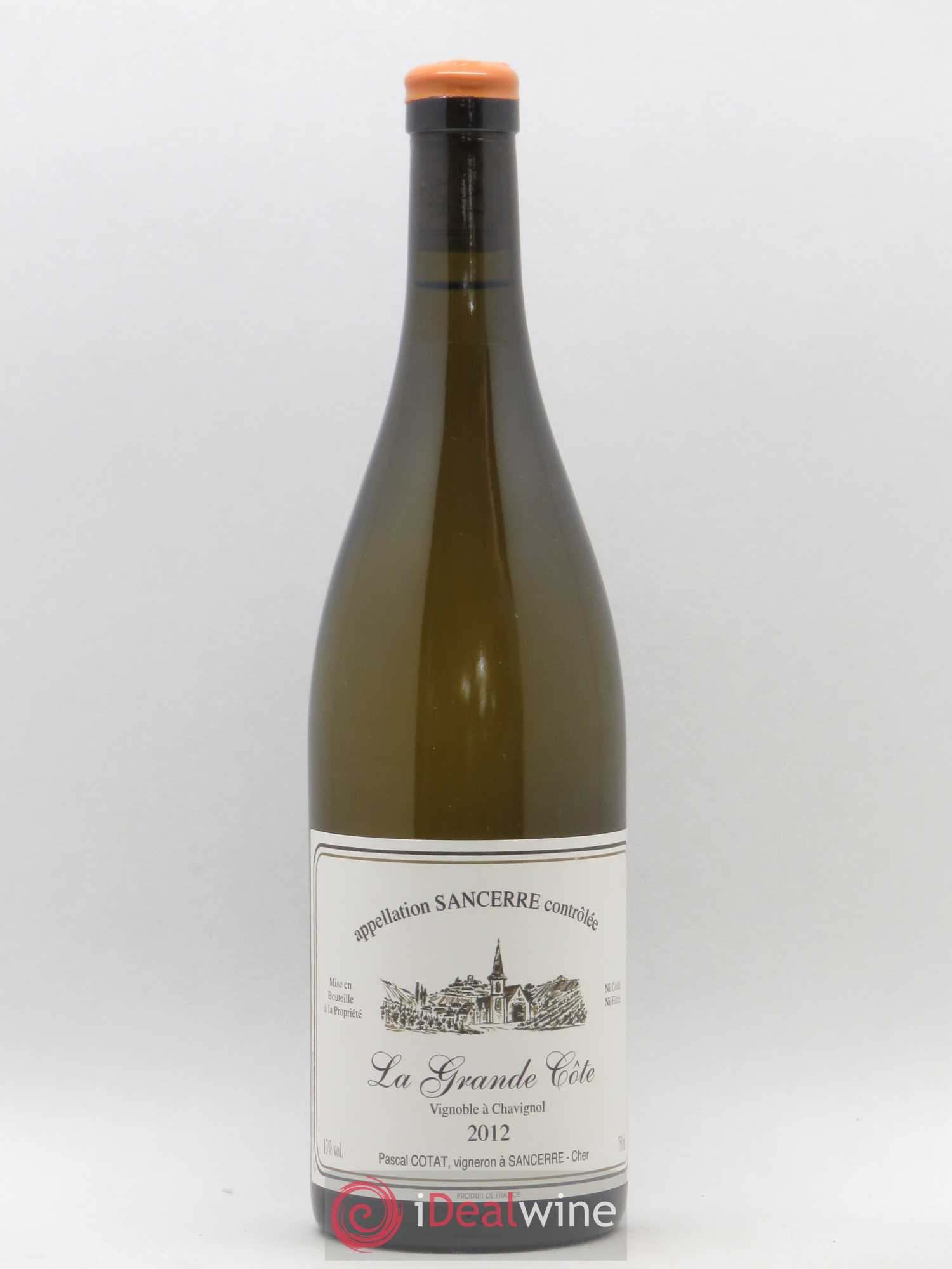Sancerre La Grande Côte Pascal Cotat 2012 - Lot de 1 bouteille - 0