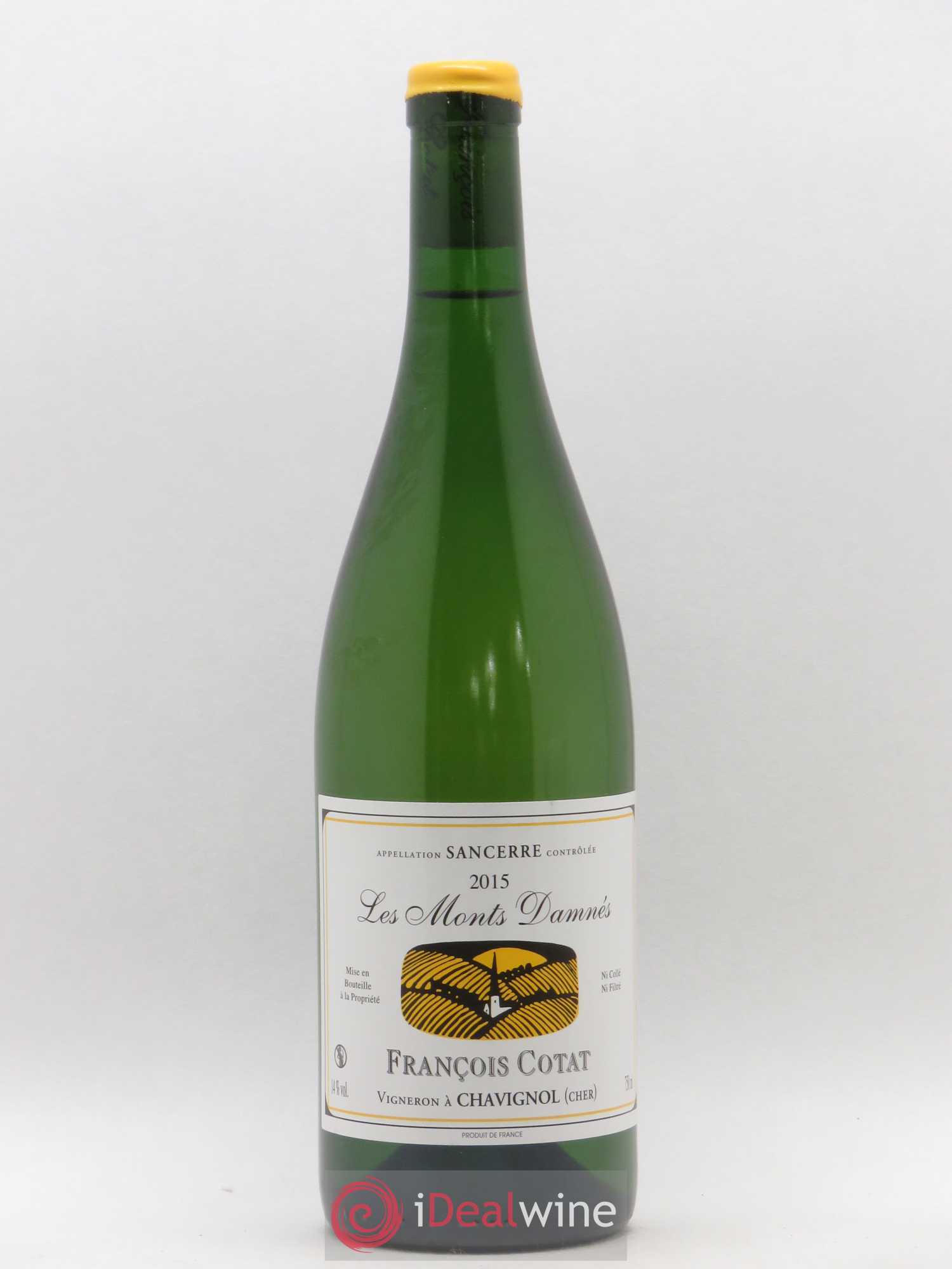 Sancerre Les Monts Damnés François Cotat 2015 - Lot de 1 bouteille - 0