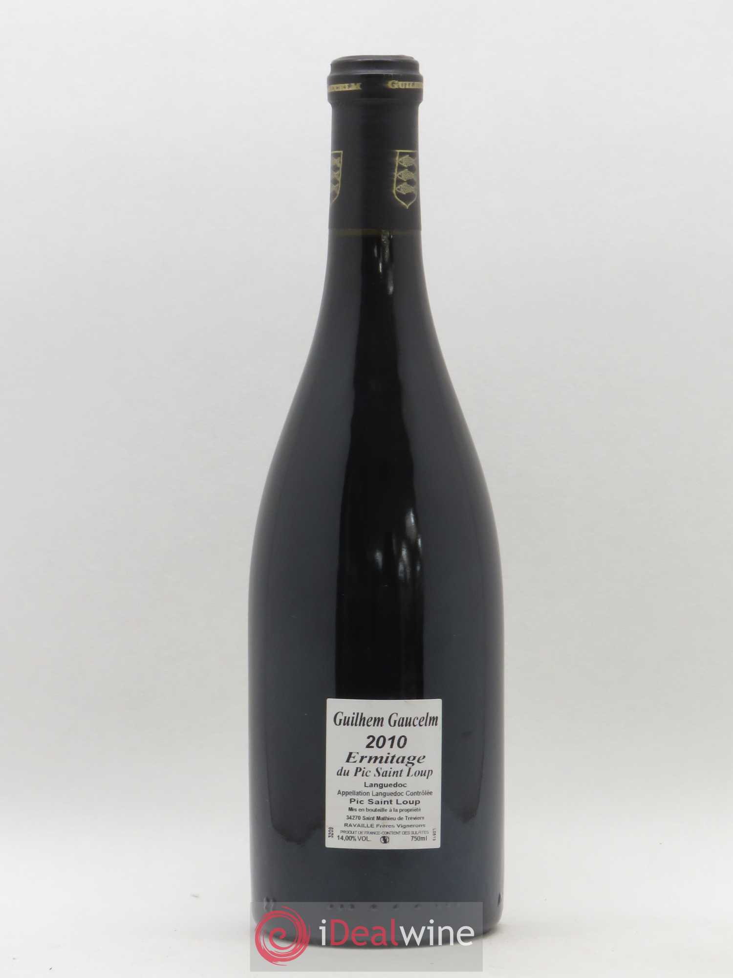 Pic Saint-Loup Héritage du Pic Saint-Loup (anciennement Ermitage) Guilhem Gaucelm 2010 - Lot de 1 bouteille - 1