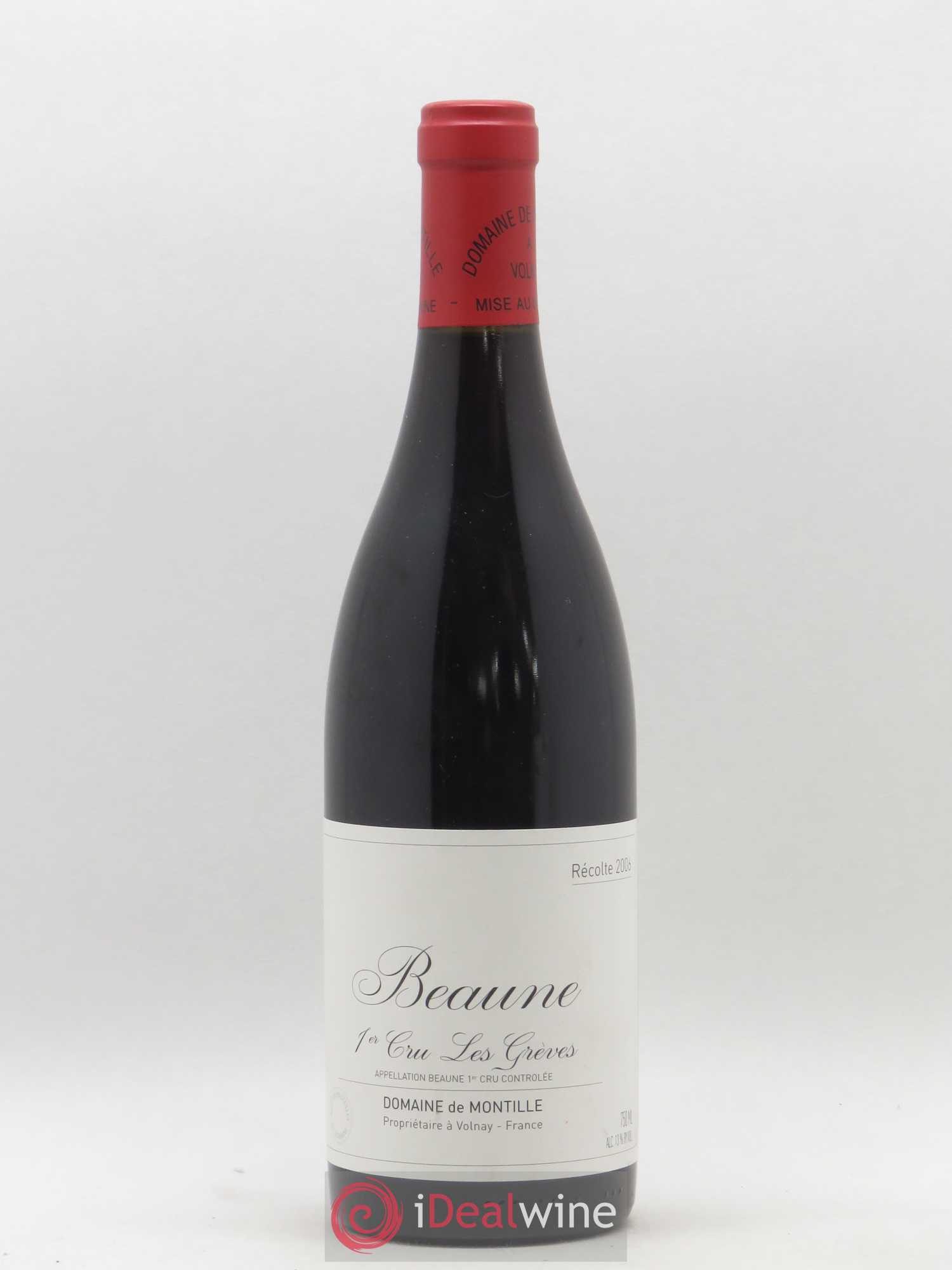 Beaune 1er Cru Les Grèves De Montille (Domaine) 2006 - Lot de 1 bouteille - 0