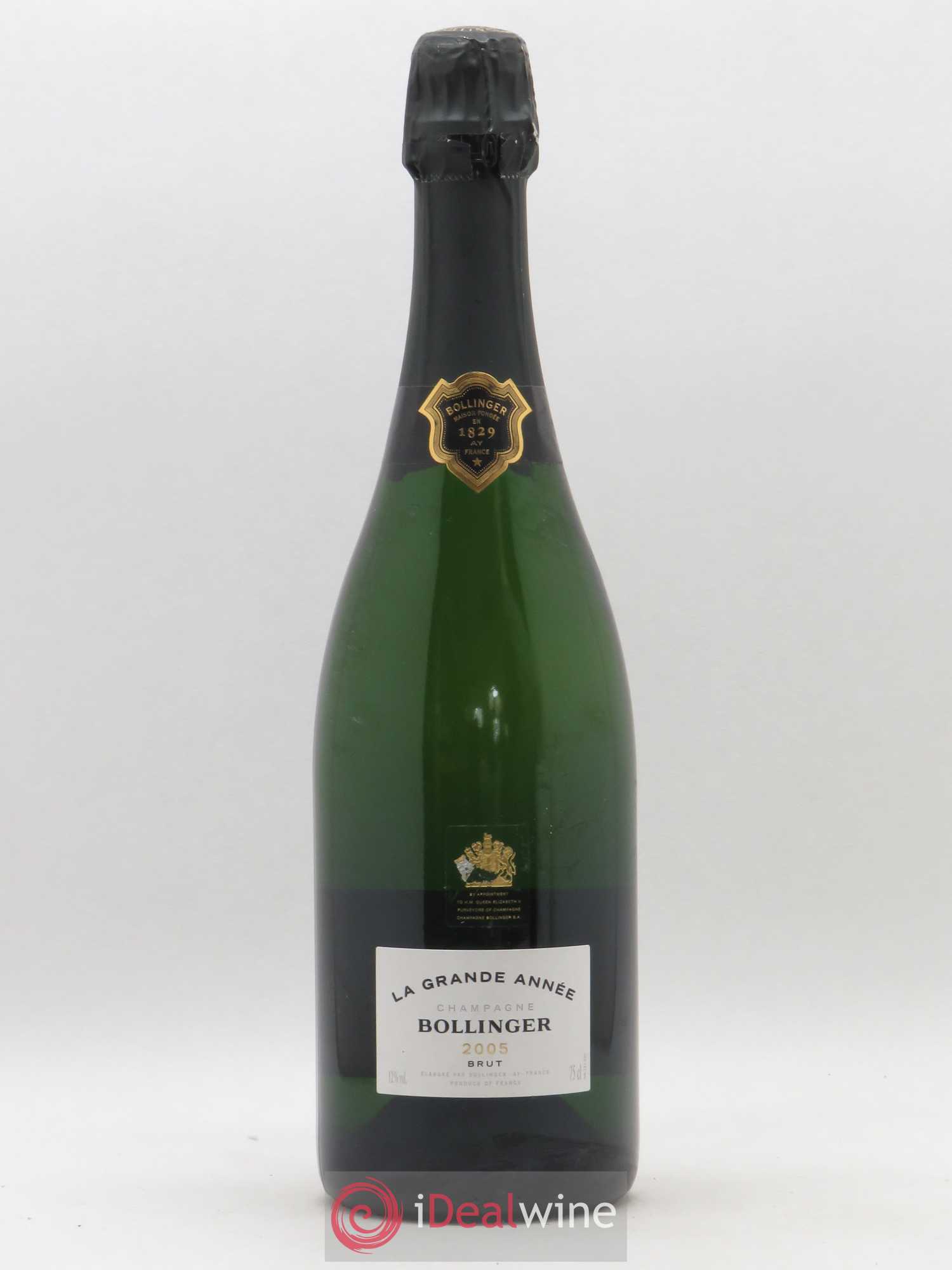 La Grande Année Brut Bollinger 2005 - Lot de 1 bouteille - 0
