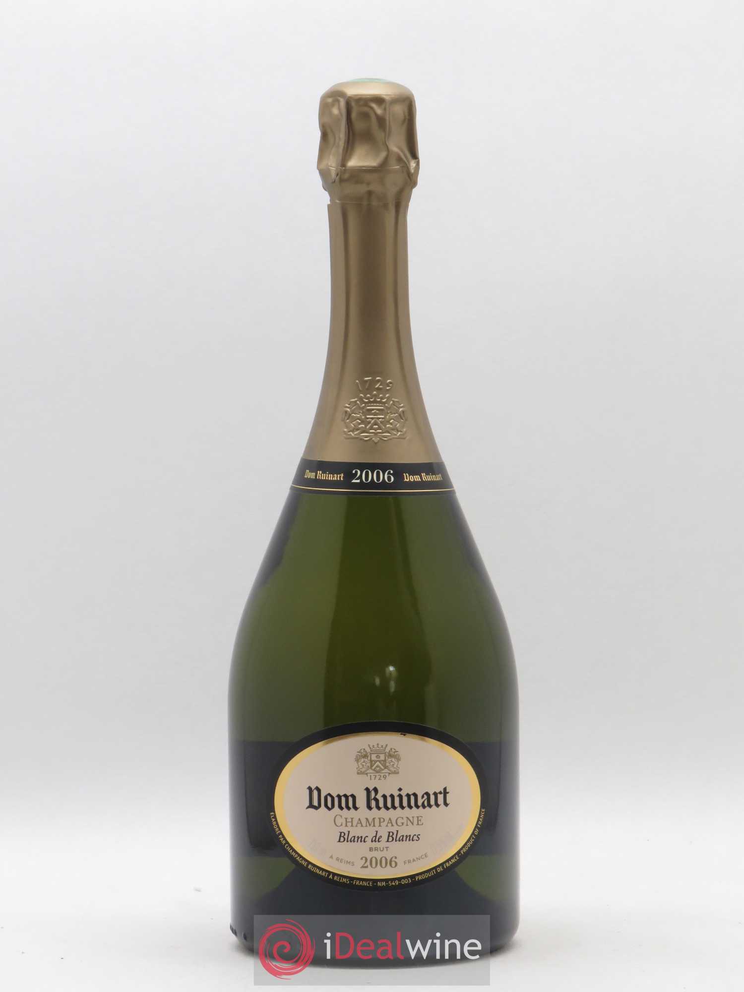 Dom Ruinart Brut Ruinart 2006 - Lot de 1 bouteille - 0