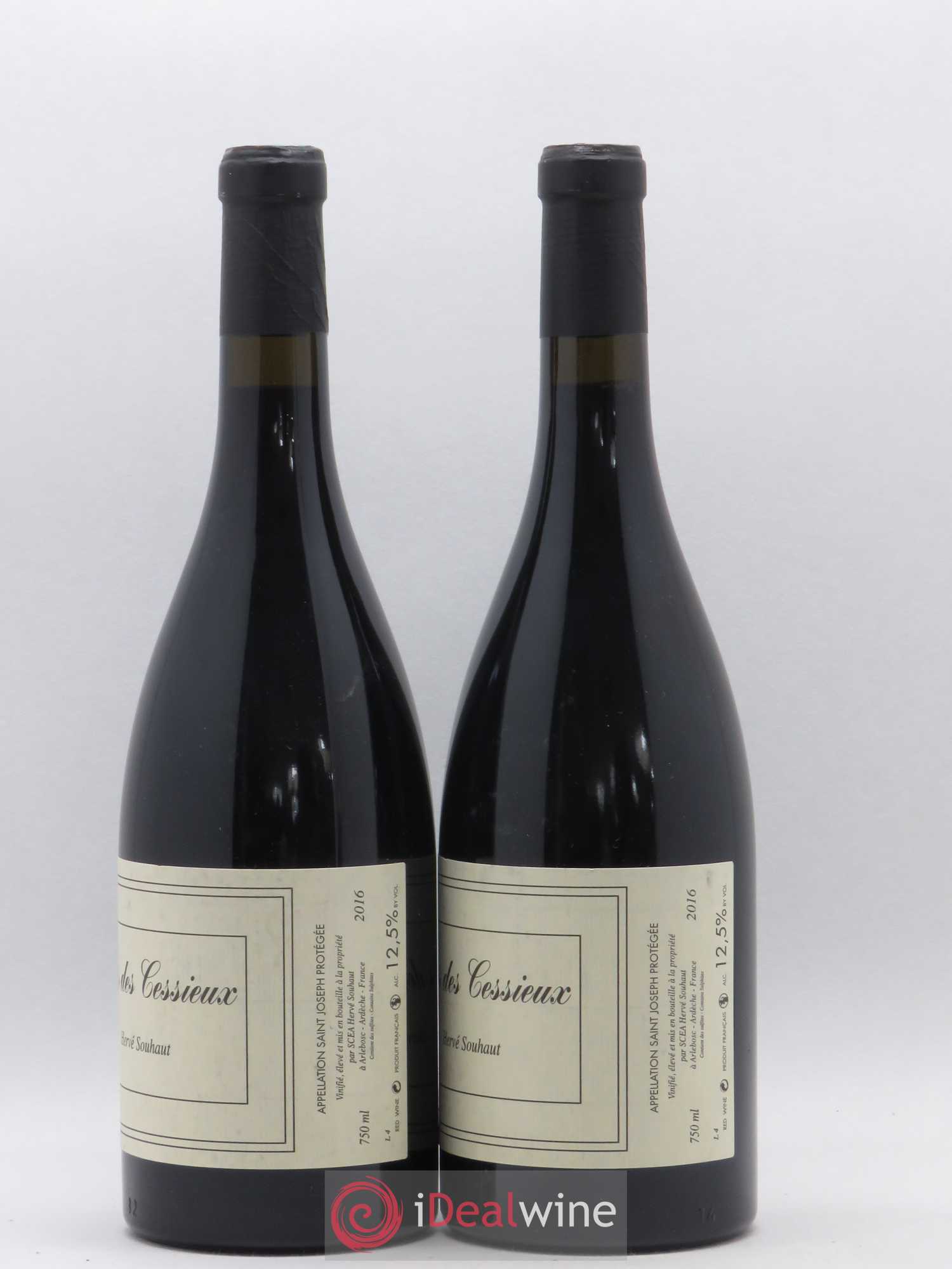Saint-Joseph Clos des Cessieux Hervé Souhaut - Domaine Romaneaux-Destezet 2016 - Lot de 2 bouteilles - 1