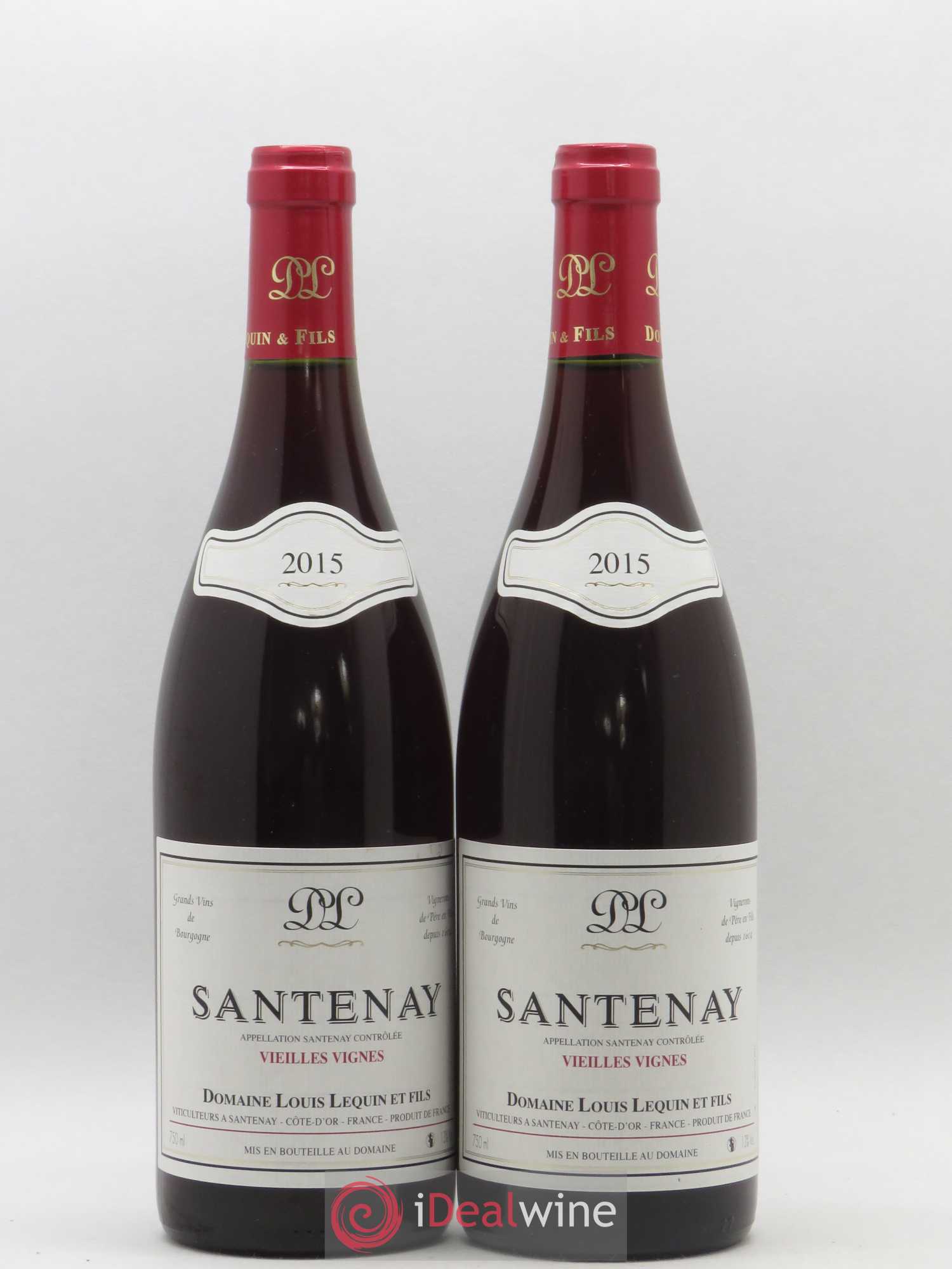 Santenay Vieilles Vignes Louis Lequin & Fils 2015 - Posten von 2 Flaschen - 0