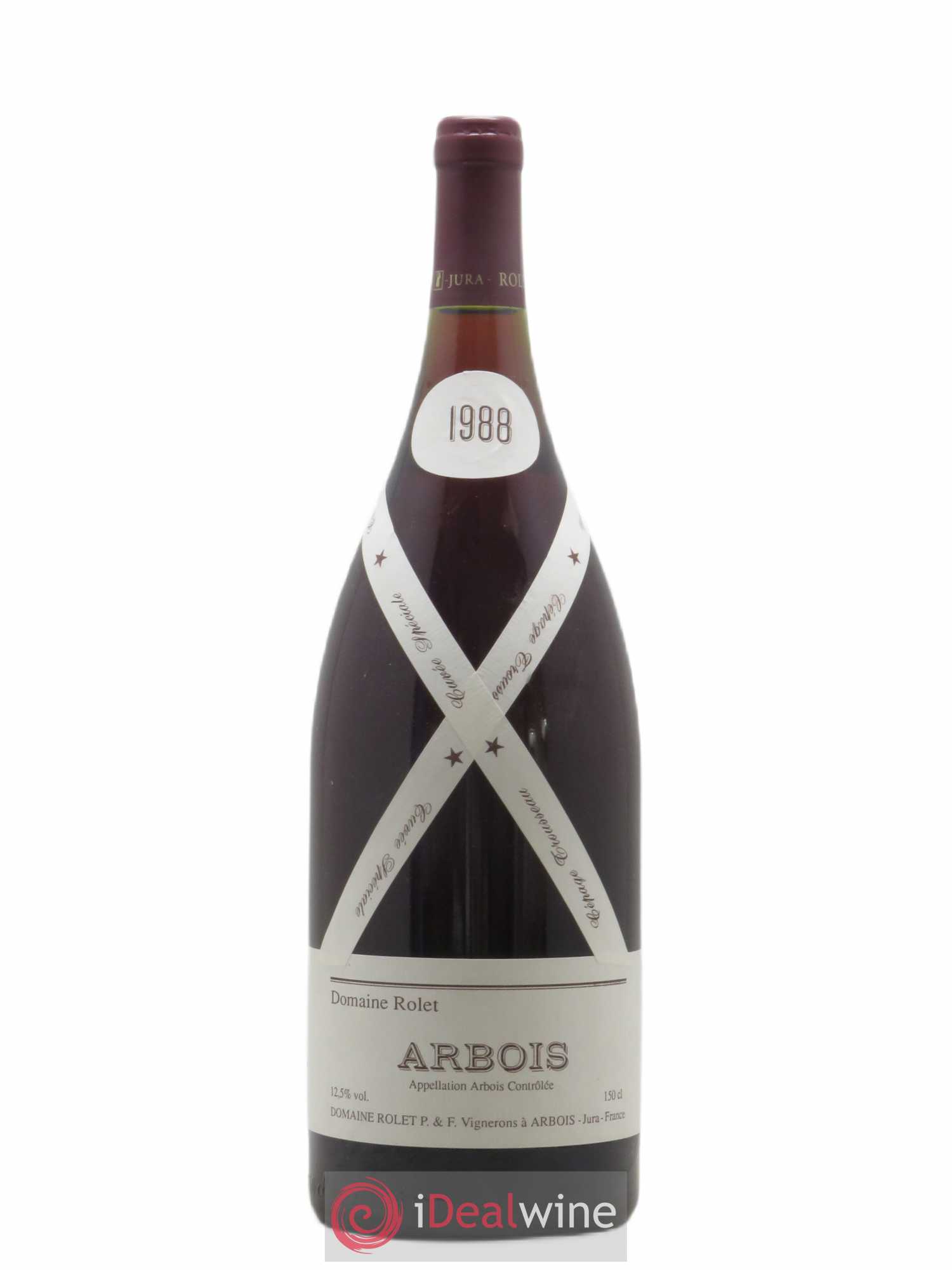 Arbois Cuvée Spéciale Domaine Rolet Cépage Trousseau 1988 - Posten von 1 Magnum - 0