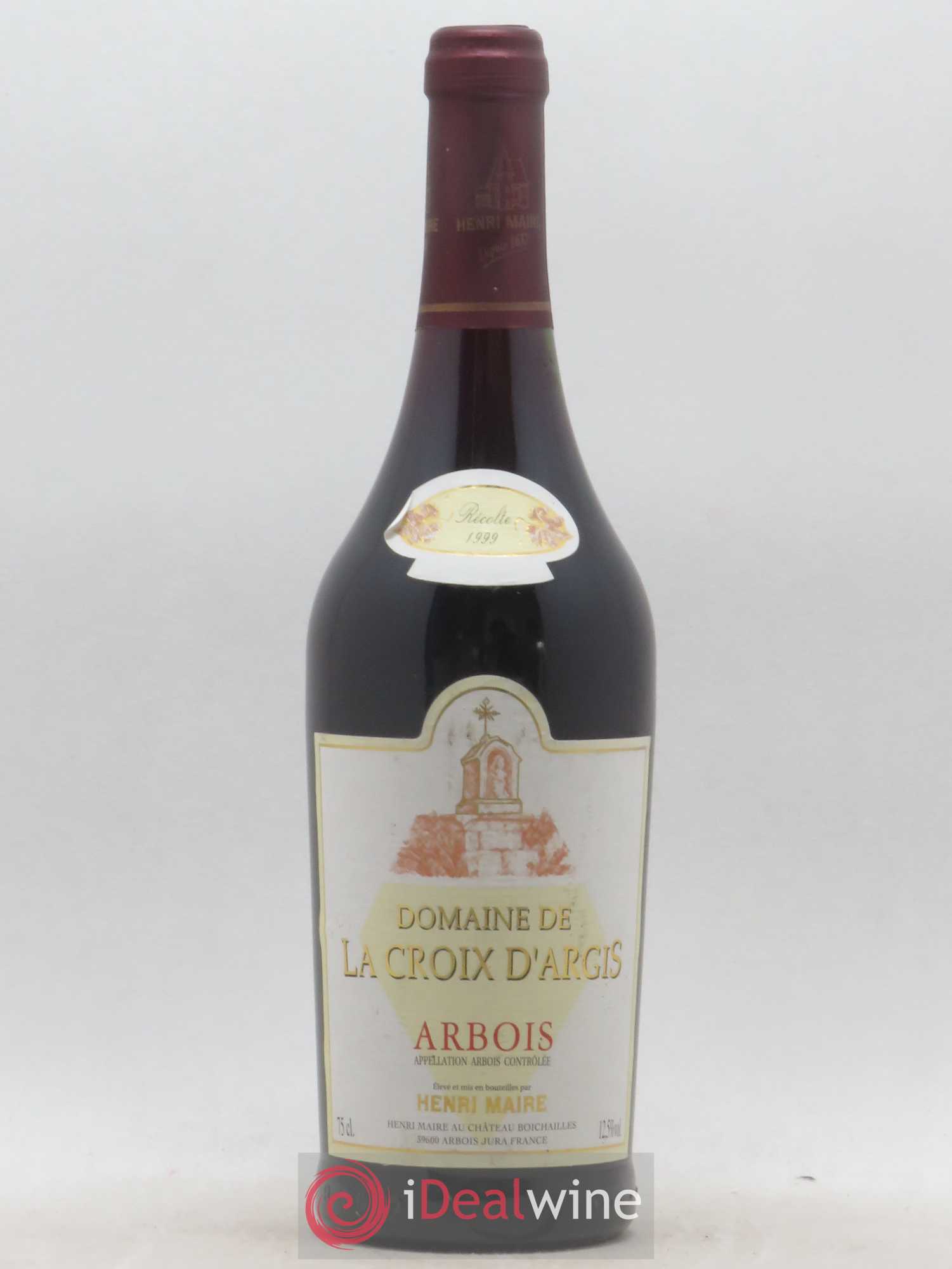 Arbois Domaine de La Croix d'Argis Henri Maire (sans prix de réserve) 1999 - Lot de 1 bouteille - 0