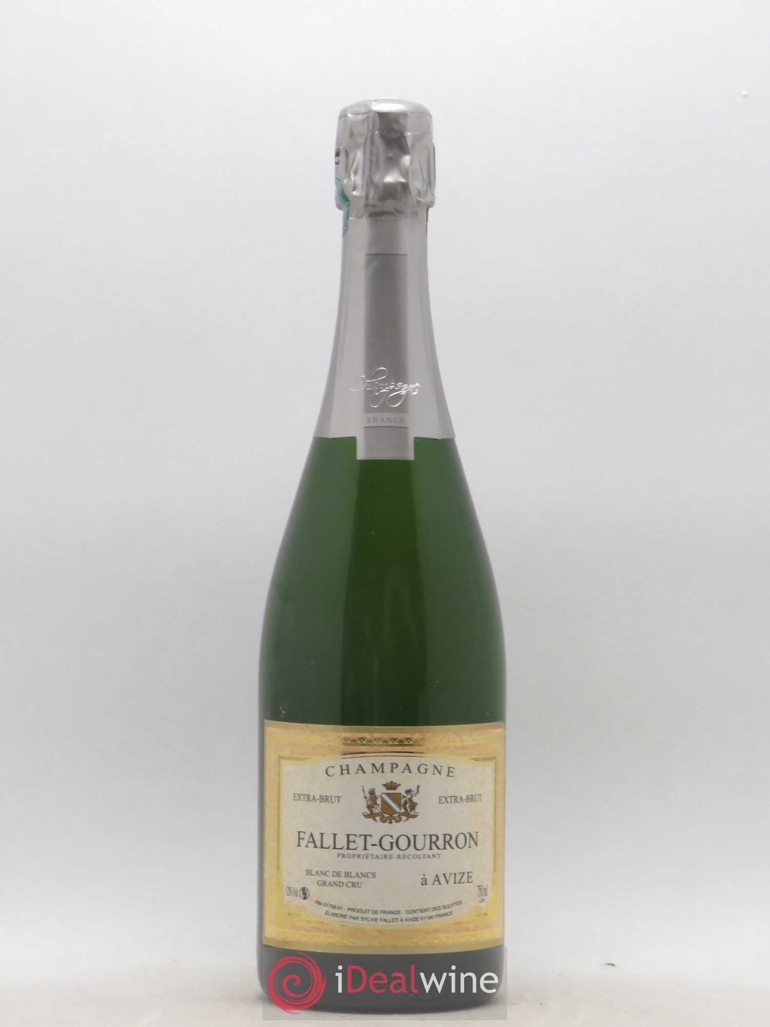 Champagne Extra Brut Domaine Fallet Blanc de blancs - Posten von 1 Flasche - 0