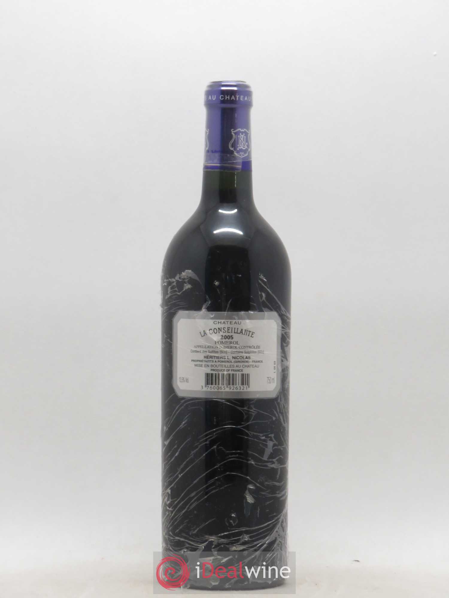Château la Conseillante 2005 - Lot de 1 bouteille - 1