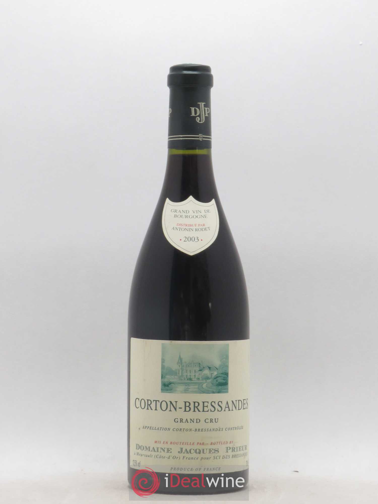 Corton-Bressandes Grand Cru Jacques Prieur (Domaine) 2003 - Lot de 1 bouteille - 0