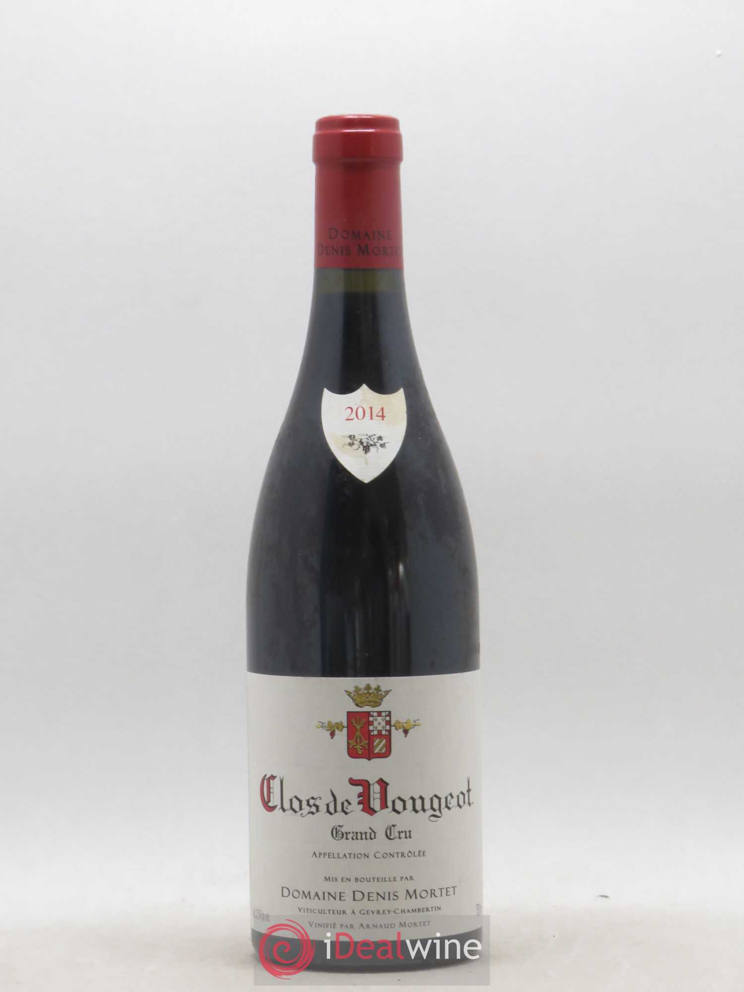 Clos de Vougeot Grand Cru Denis Mortet (Domaine) 2014 - Lot de 1 bouteille - 0