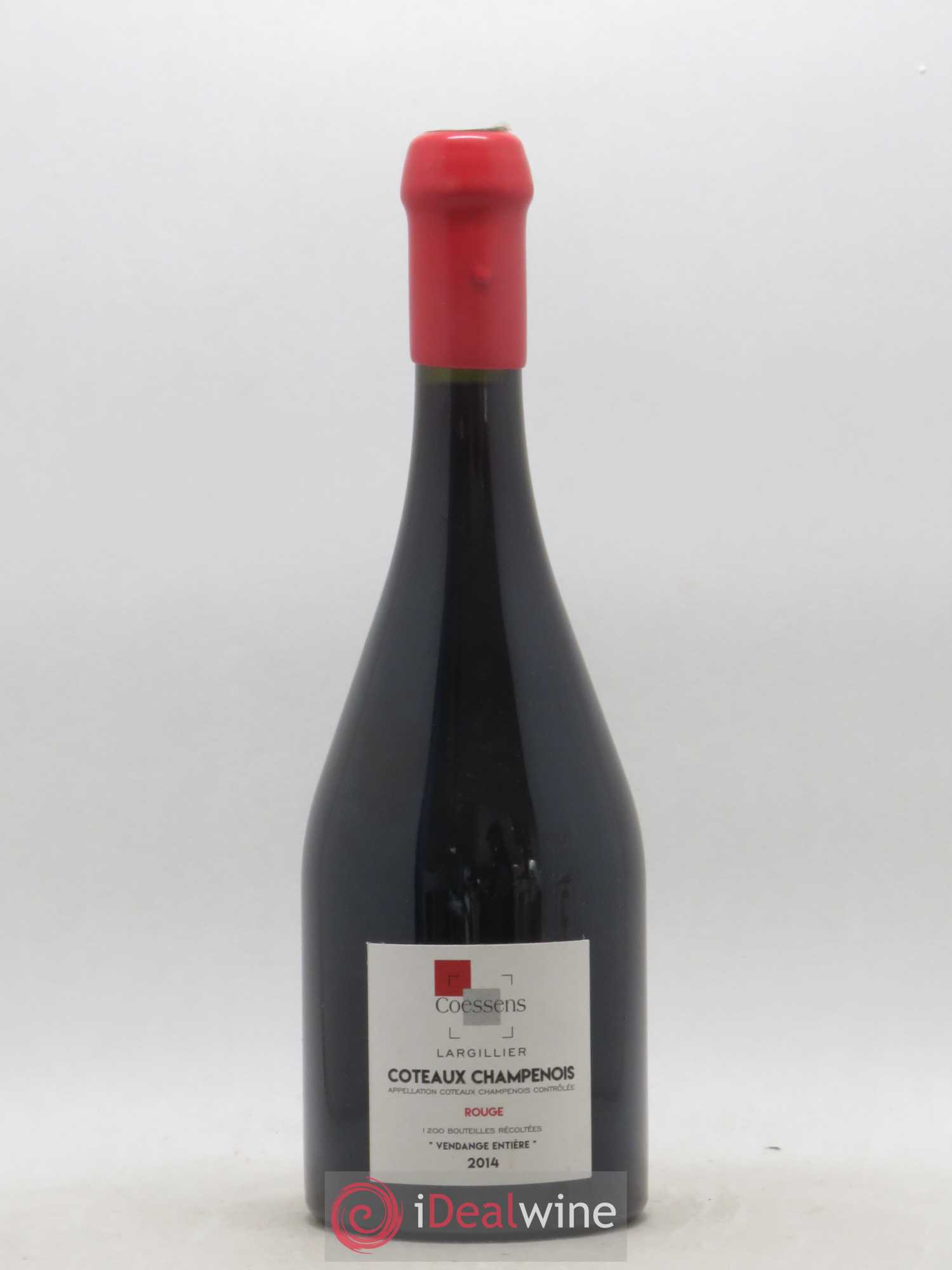 Coteaux Champenois Largillier Coessens Vendange Entière 2014 - Posten von 1 Flasche - 0