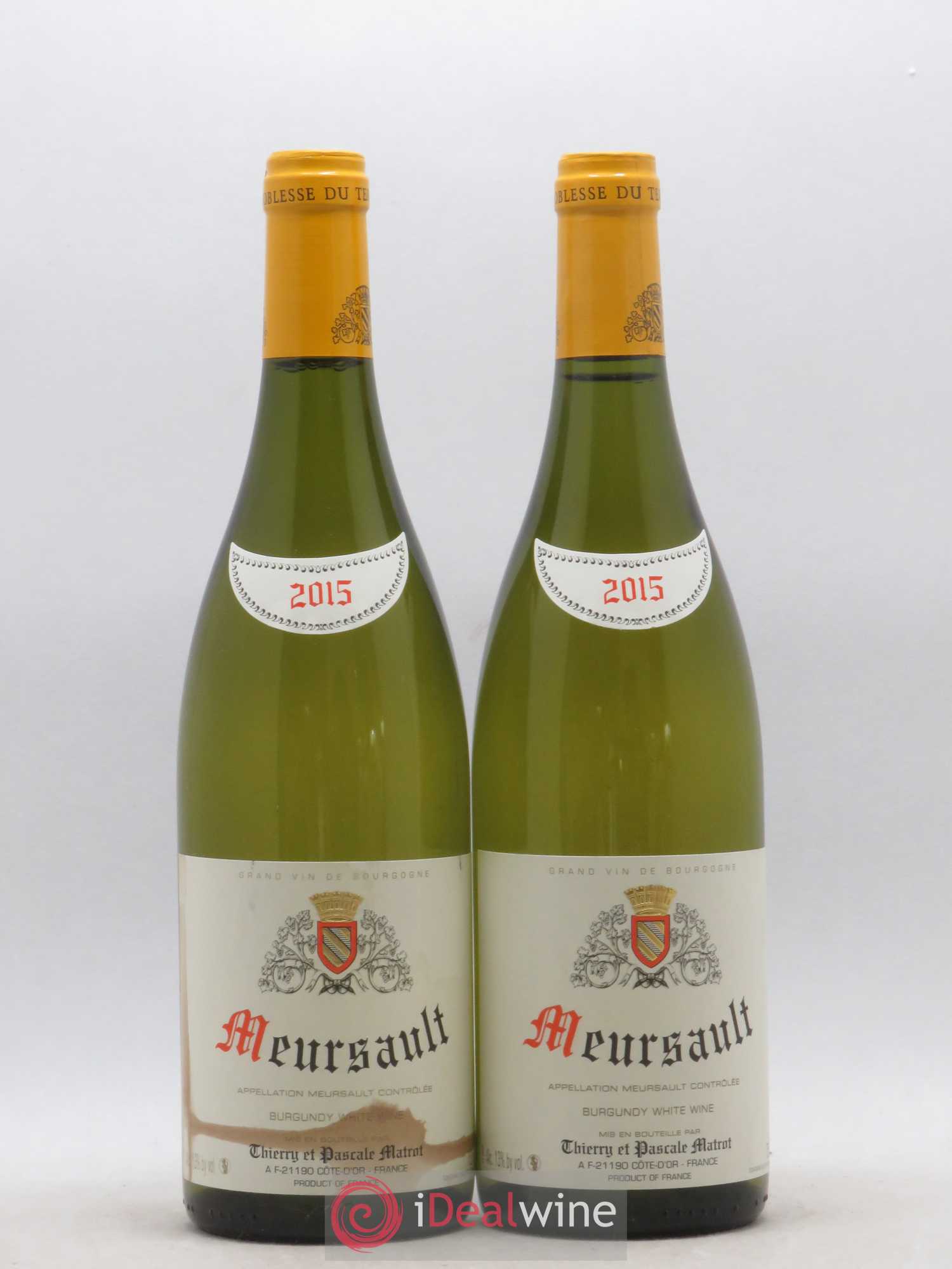 Meursault Matrot (Domaine) 2015 - Lot de 2 bouteilles - 0