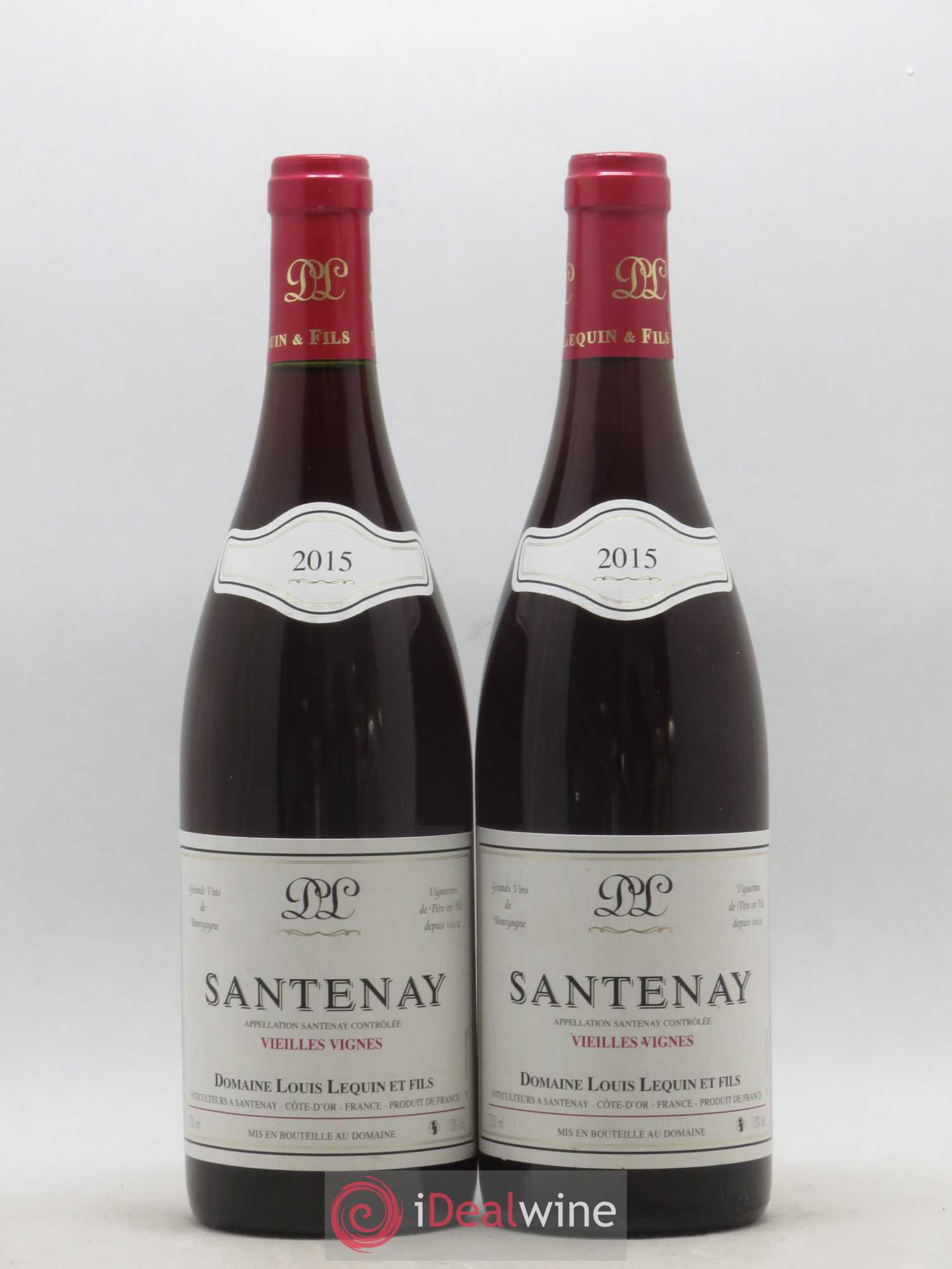 Santenay Vieilles Vignes Louis Lequin 2015 - Posten von 2 Flaschen - 0