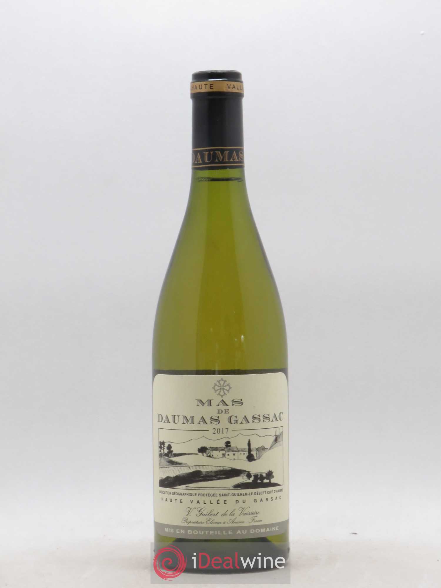Saint-Guilhem-le-Désert - Cité d'Aniane Mas Daumas Gassac Famille Guibert de La Vaissière 2017 - Lot de 1 bouteille - 0