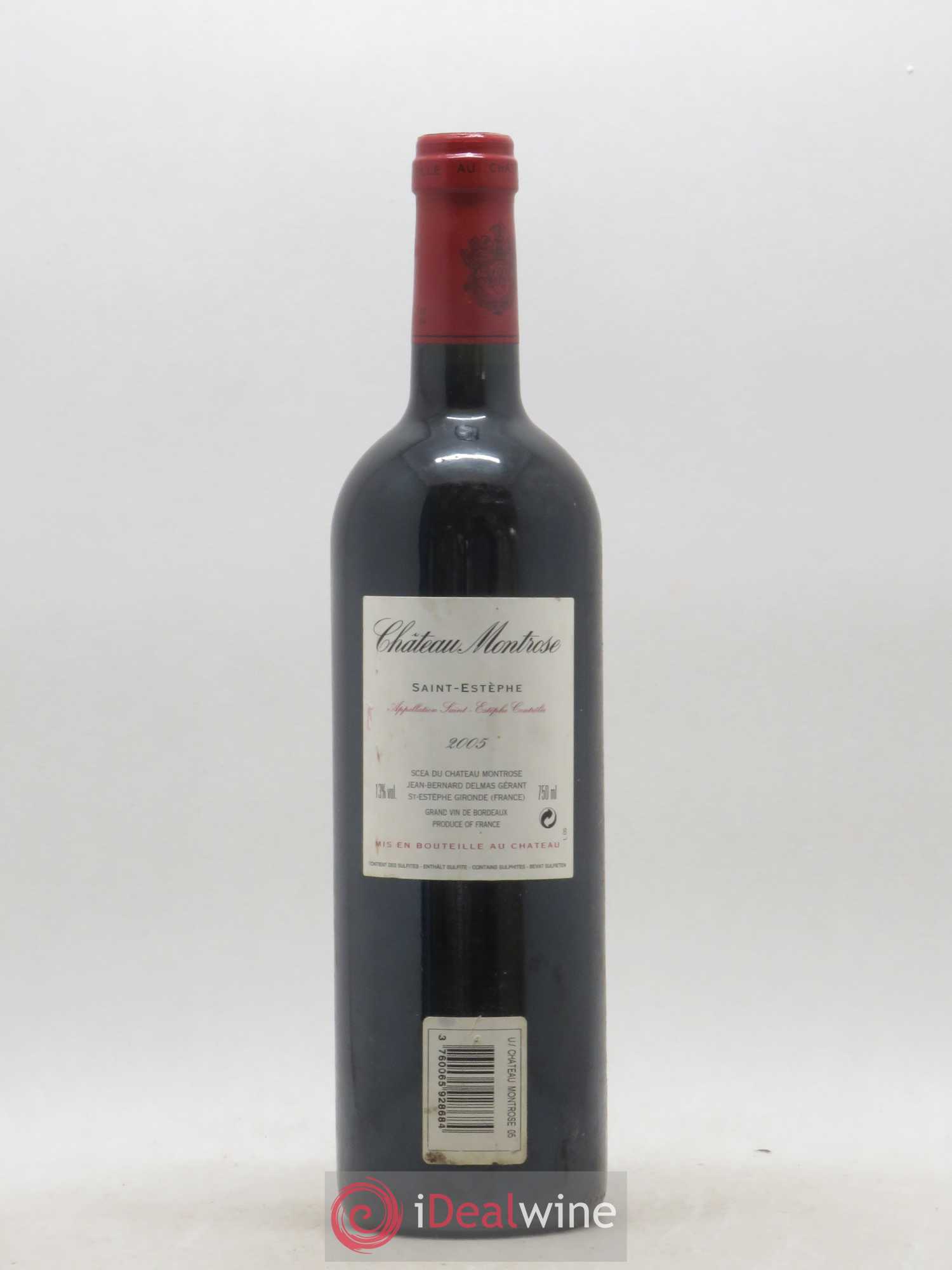 Château Montrose 2ème Grand Cru Classé 2005 - Lot de 1 bouteille - 1