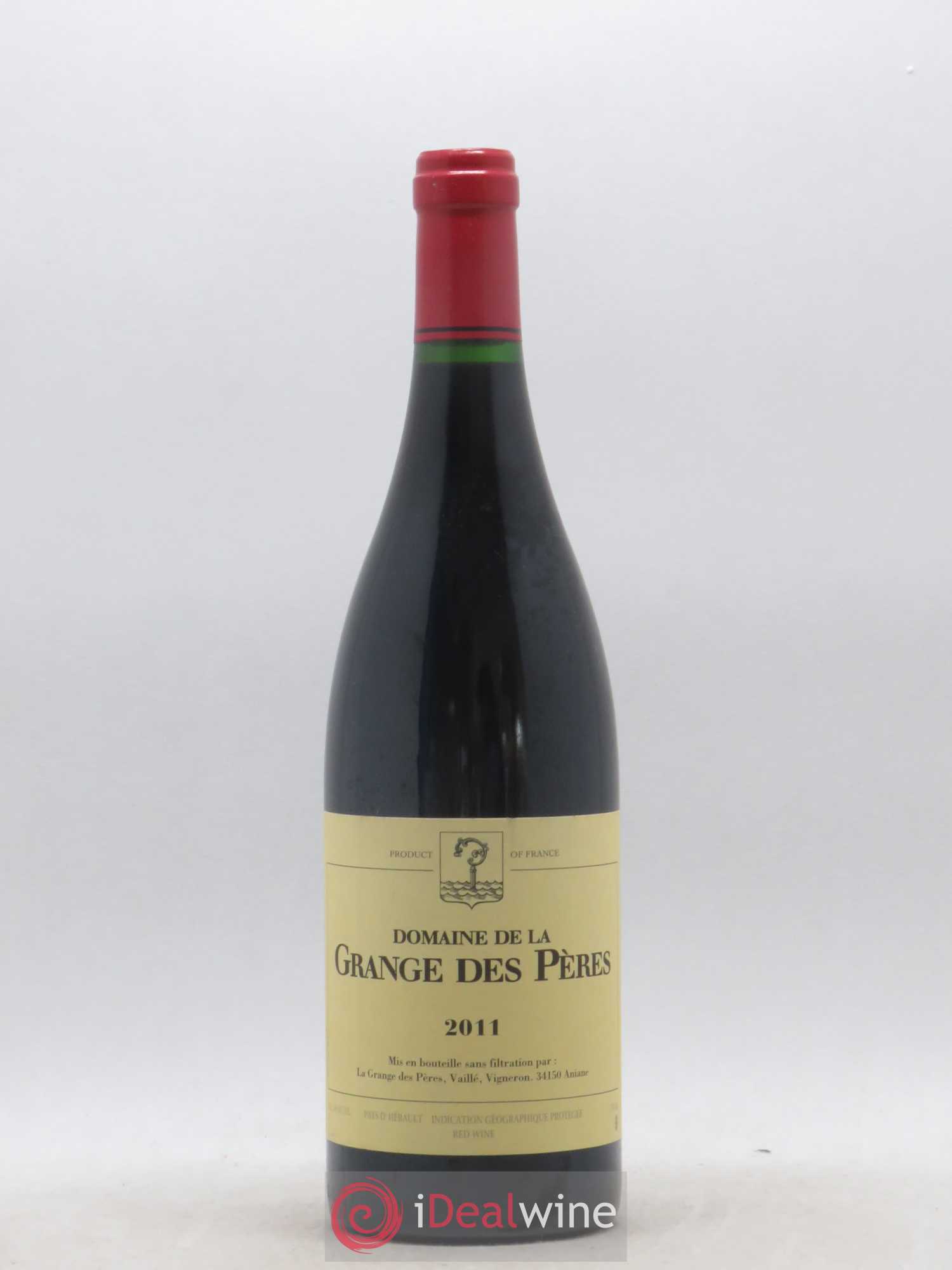Pays d'Hérault Grange des Pères Laurent Vaillé 2011 - Lot de 1 bouteille - 0