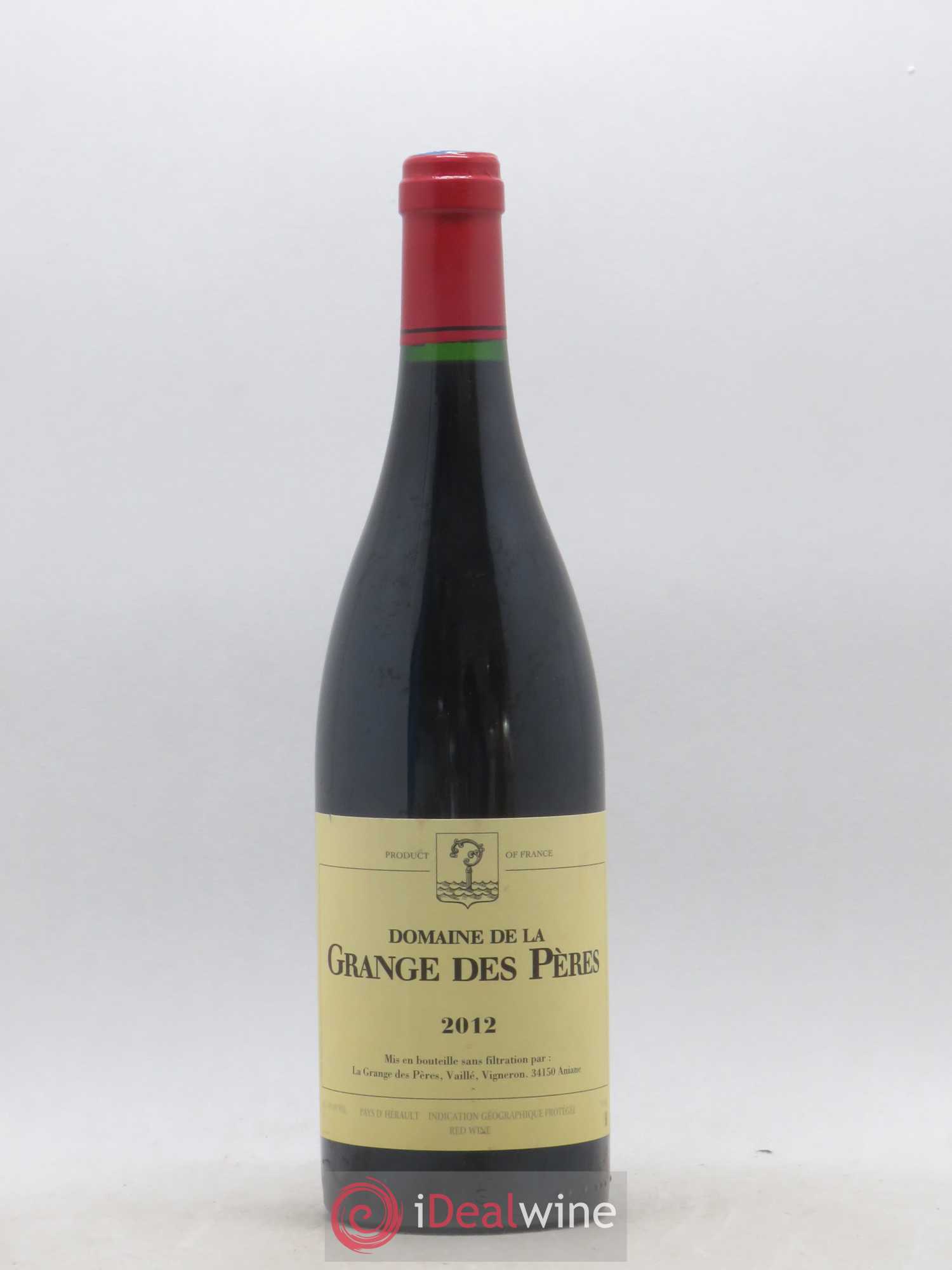 Pays d'Hérault Grange des Pères Laurent Vaillé 2012 - Lot de 1 bouteille - 0