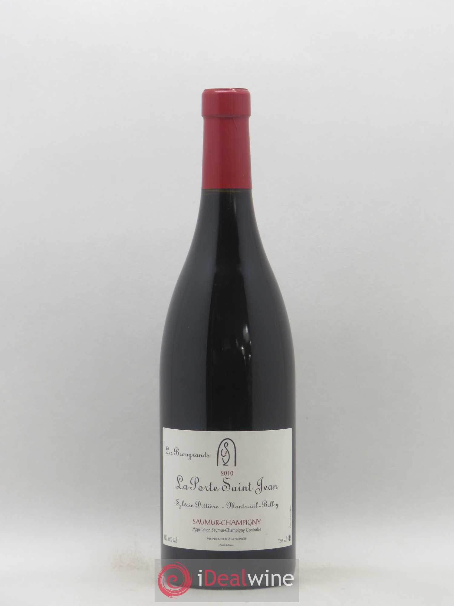 Saumur-Champigny Les Beaugrands La Porte Saint Jean (sans prix de réserve) 2010 - Lot de 1 bouteille - 0