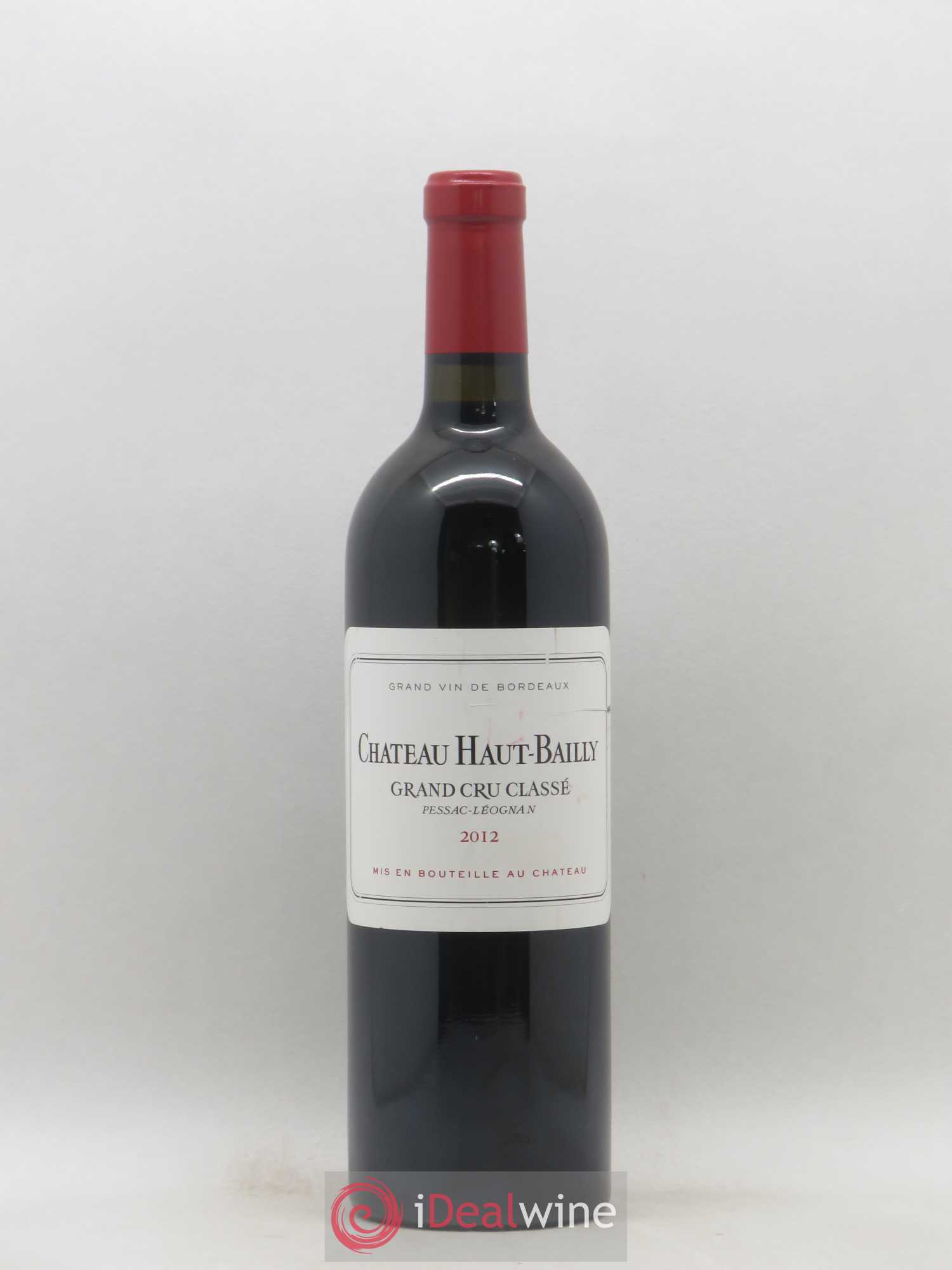 Château Haut-Bailly Cru Classé de Graves 2012 - Lot de 1 bouteille - 0