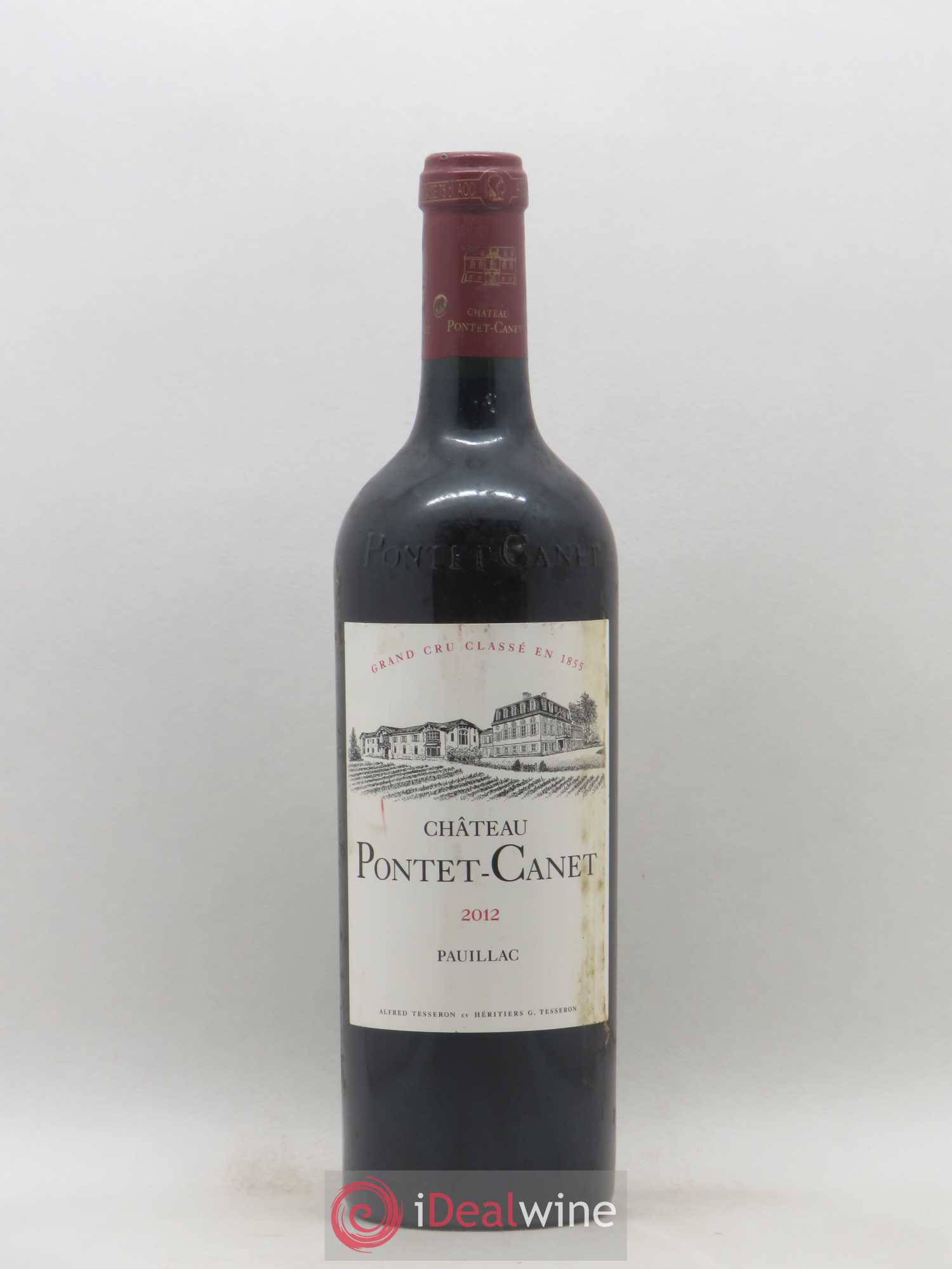 Château Pontet Canet 5ème Grand Cru Classé 2012 - Lot de 1 bouteille - 0