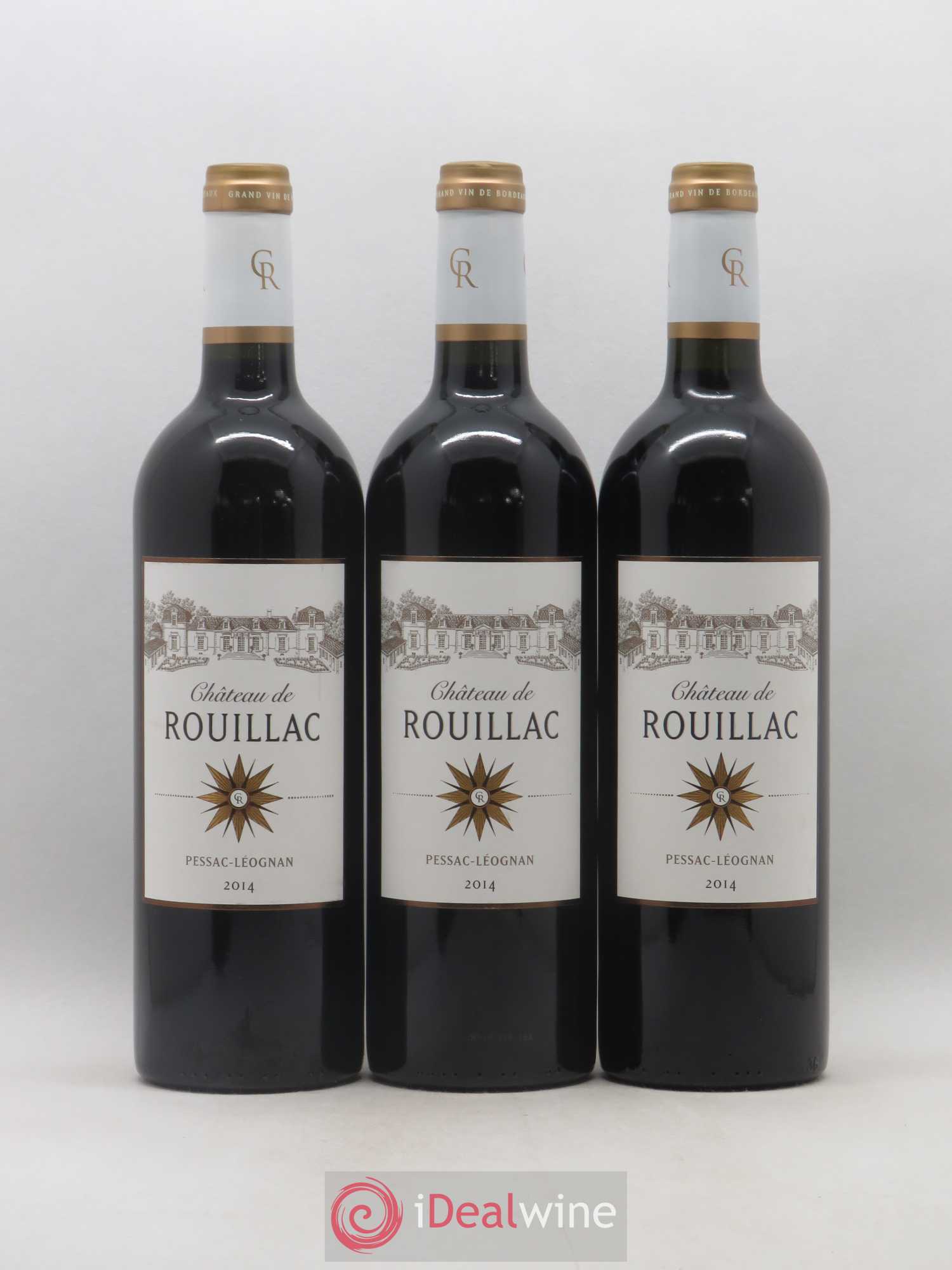 Pessac-Léognan Château de Rouillac 2014 - Lot de 6 bouteilles - 1