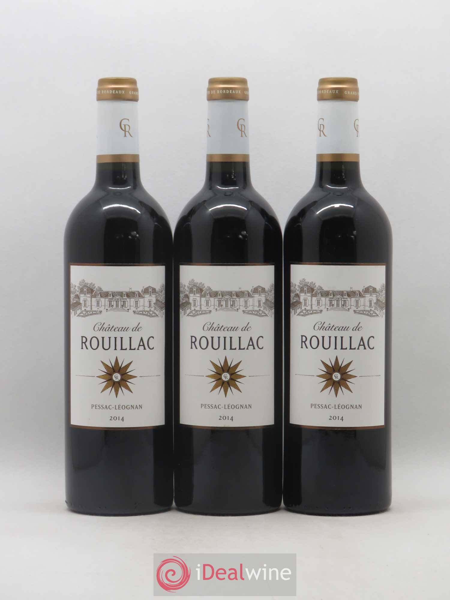 Pessac-Léognan Château de Rouillac 2014 - Lot de 6 bouteilles - 2