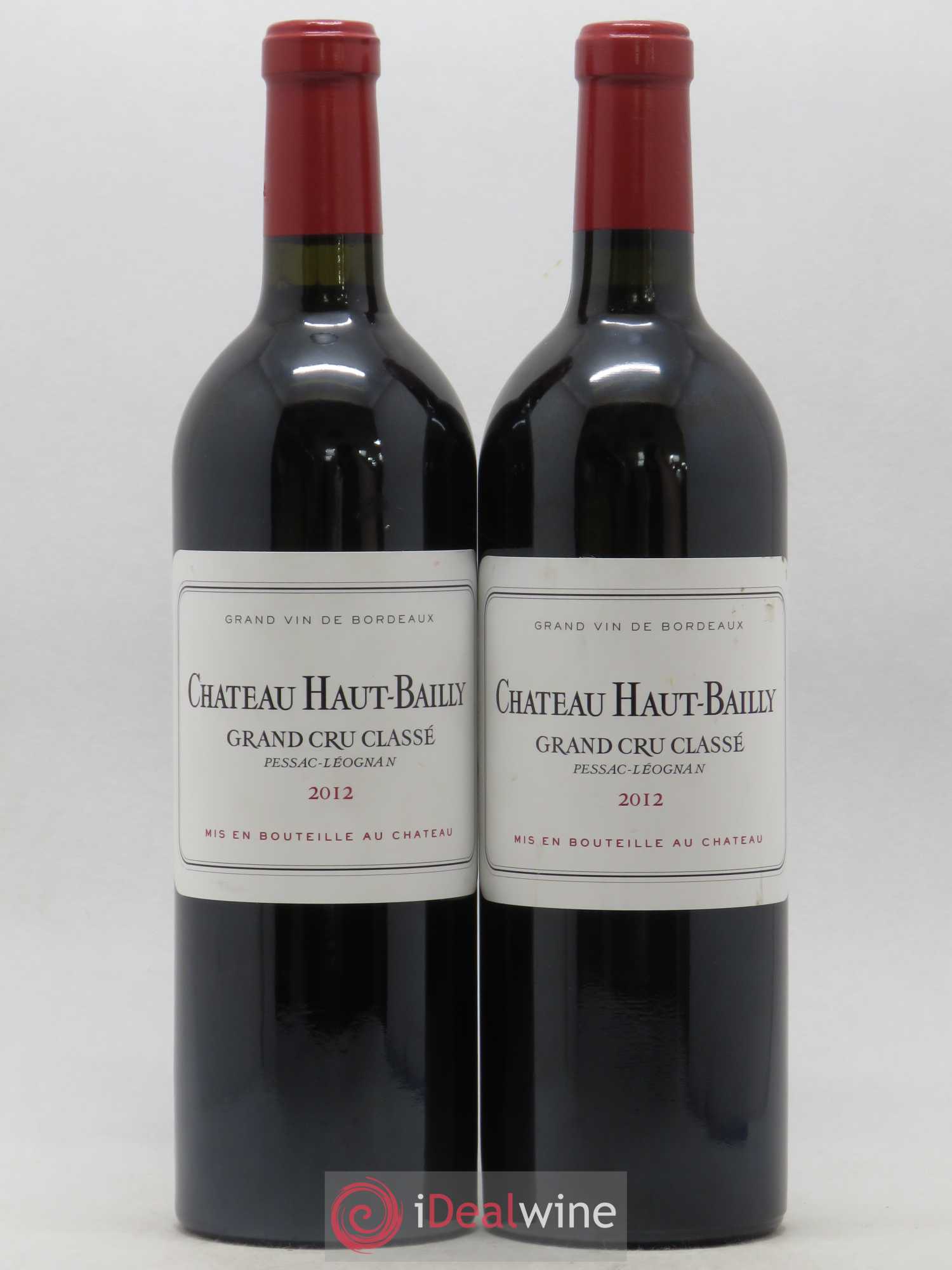 Château Haut-Bailly Cru Classé de Graves 2012 - Lot de 2 bouteilles - 0