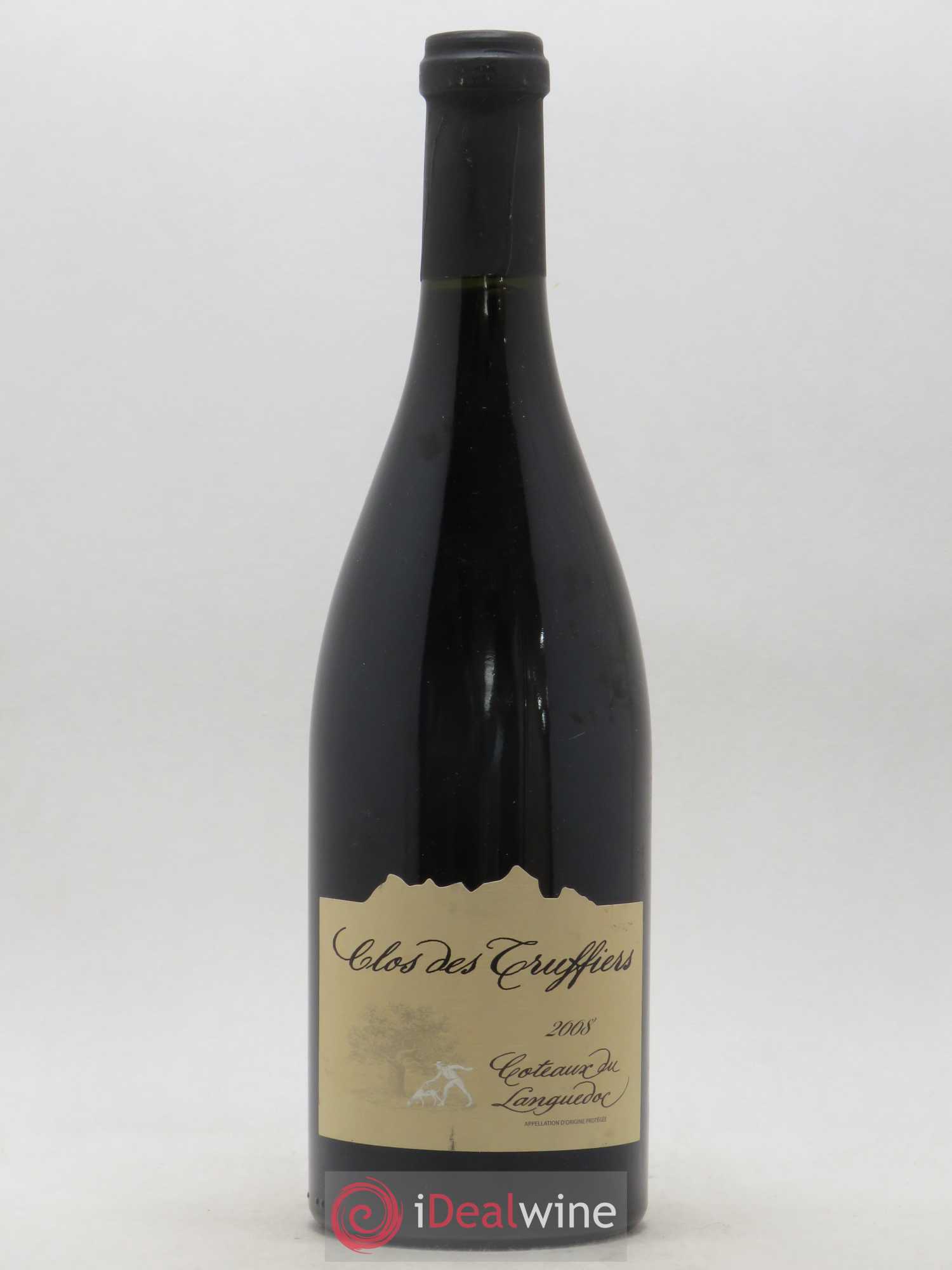 La Clape Château de La Négly Clos des Truffiers Jean Paux-Rosset 2008 - Lot de 1 bouteille - 0