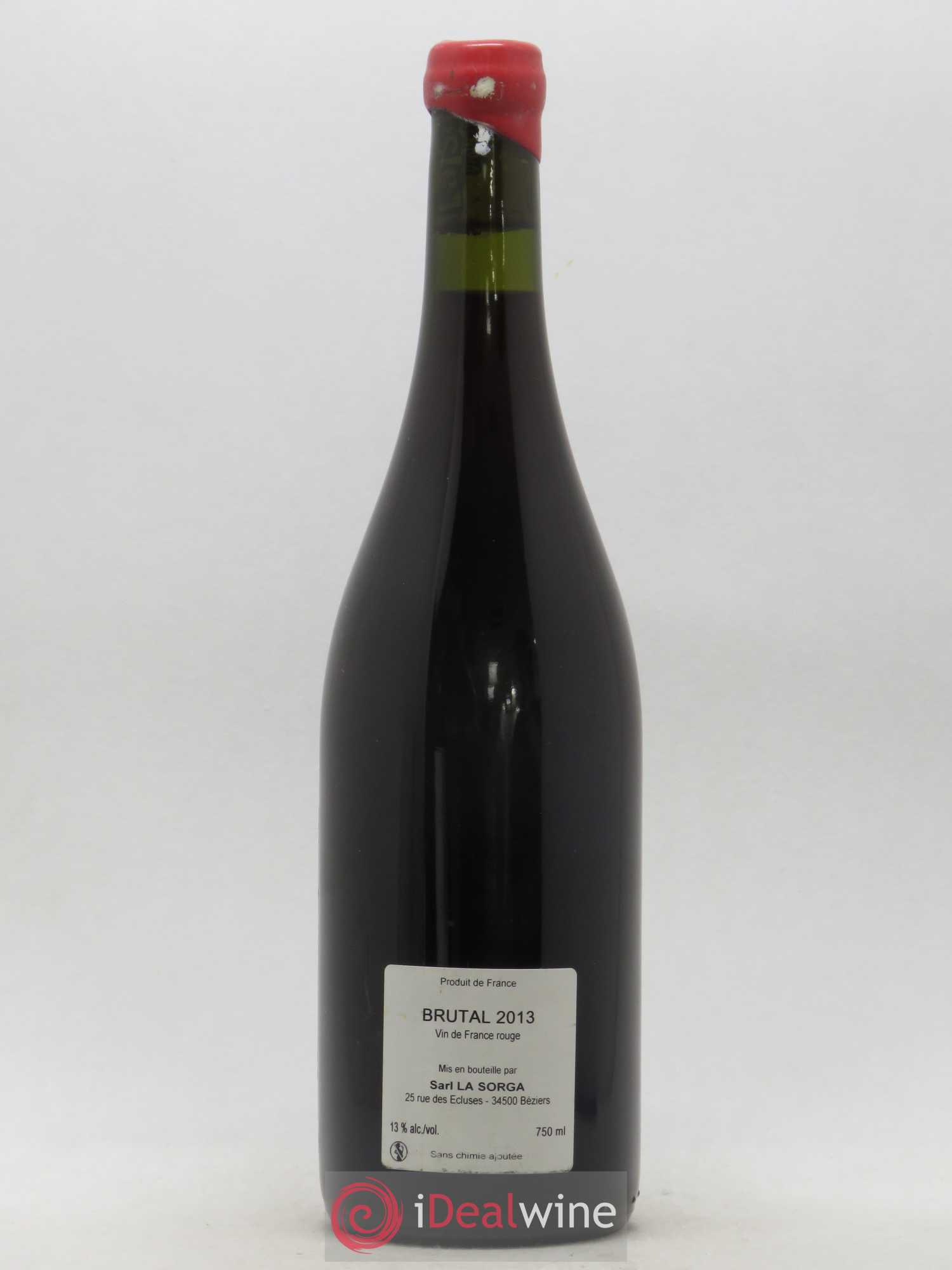 Vin de France Cuvée Brutal Domaine de La Sorga 2013 - Posten von 1 Flasche - 1
