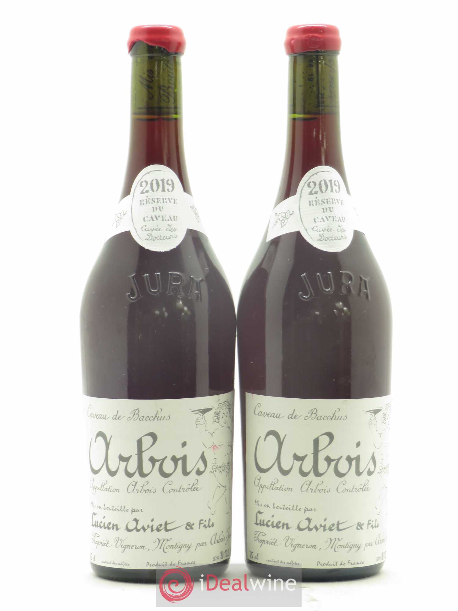 Arbois Poulsard Cuvée des Docteurs Lucien Aviet 2019 - Posten von 2 Flaschen - 0