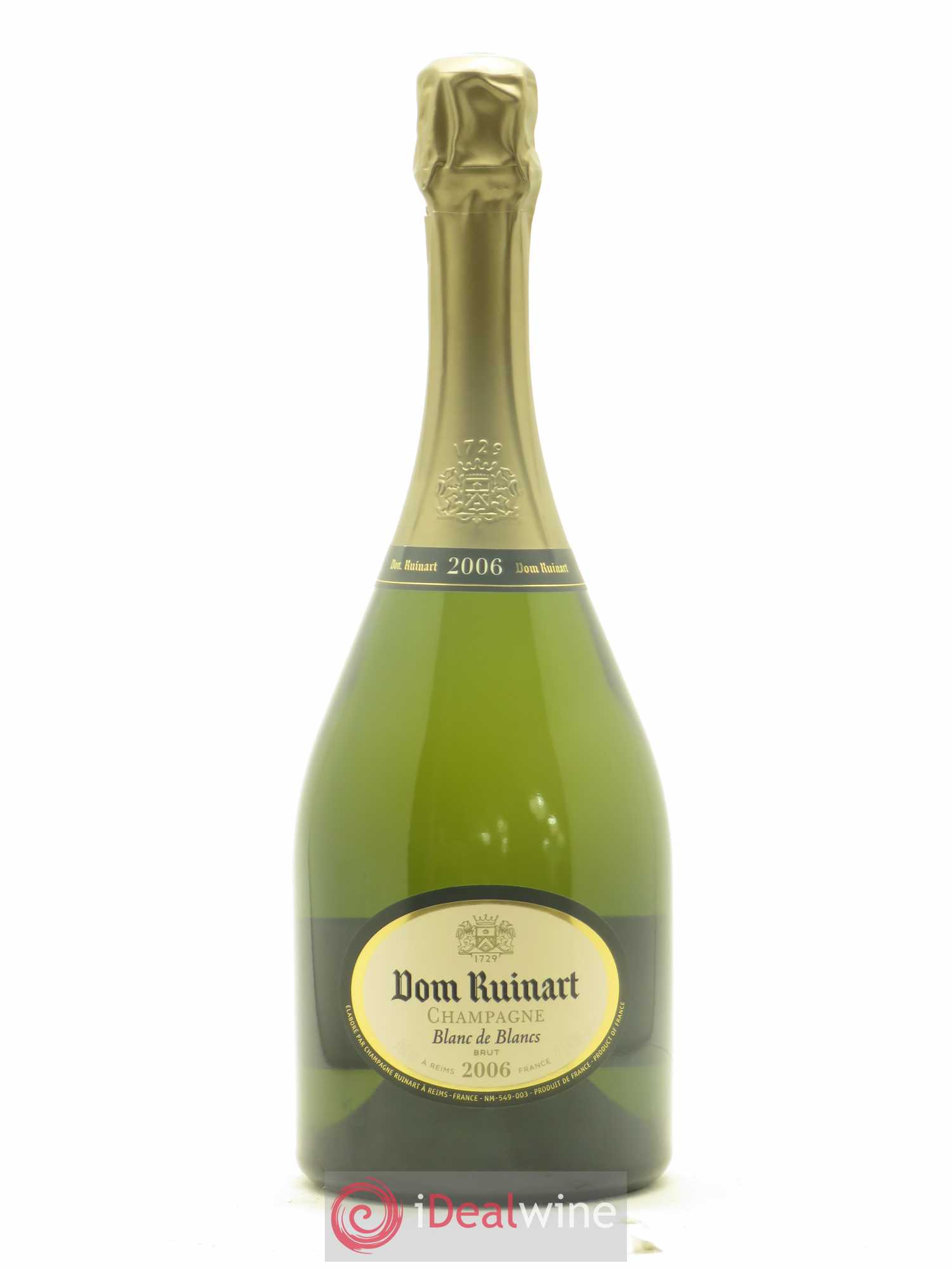 Dom Ruinart Brut Ruinart 2006 - Lot de 1 bouteille - 0