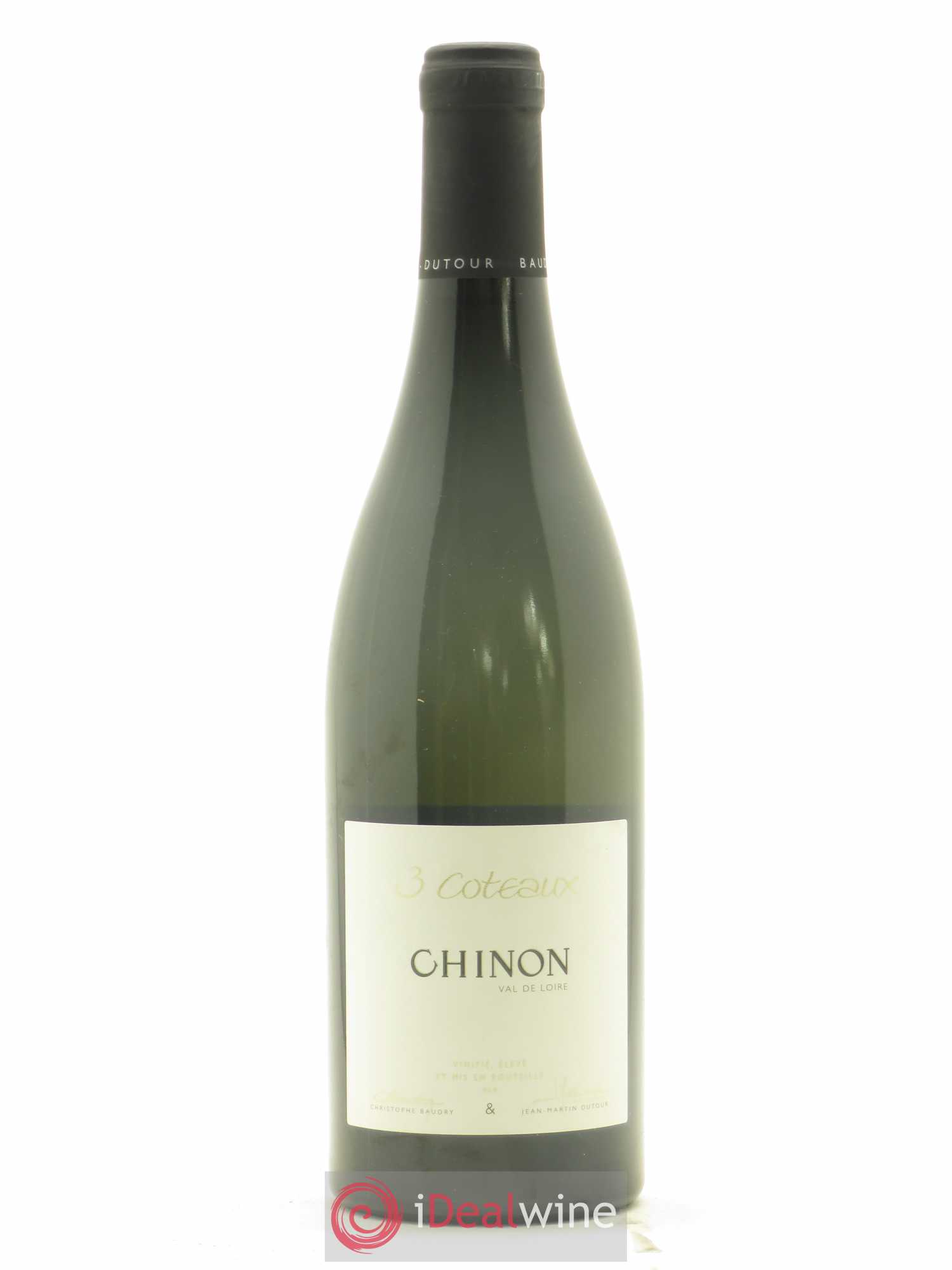 Chinon 3 Coteaux Baudry Dutour (sans prix de réserve) 2018 - Posten von 1 Flasche - 0