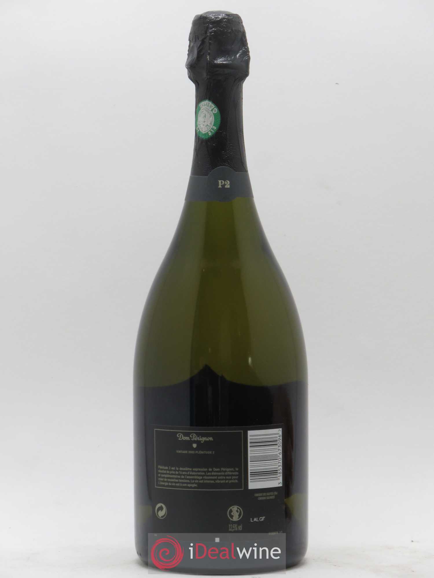 2eme Plénitude (P2) Dom Pérignon 2002 - Lot de 1 bouteille - 1